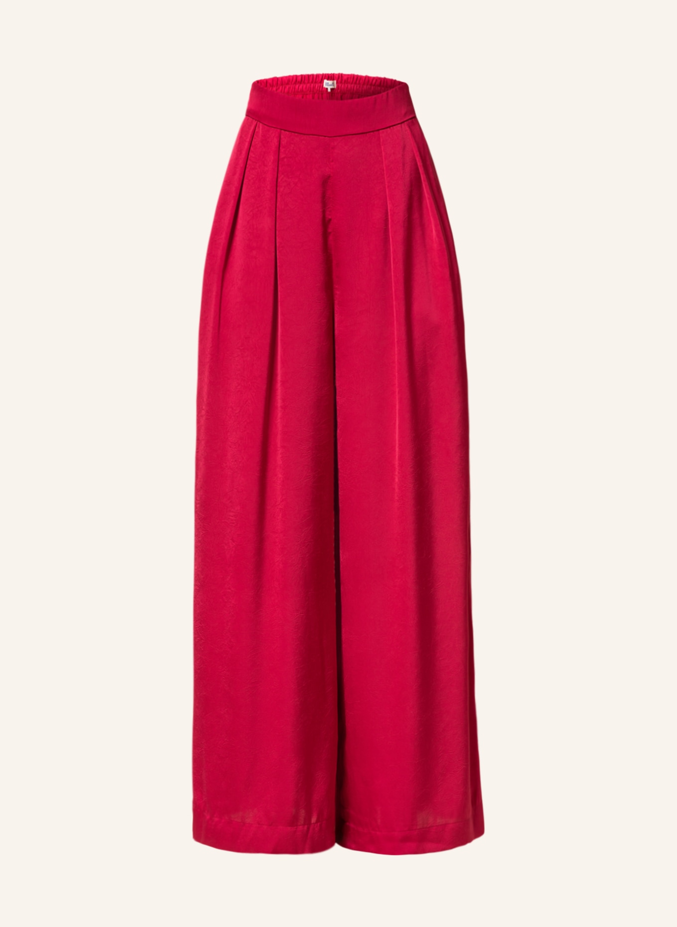 BAUM UND PFERDGARTEN Wide leg trousers NOELLA, Color: RED (Image 1)