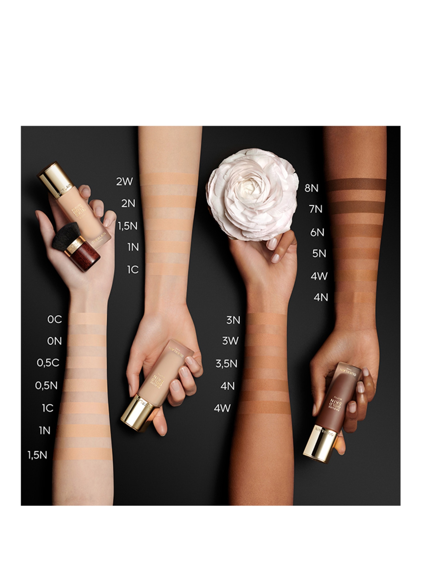 GUERLAIN PARURE GOLD MATTE: 6N