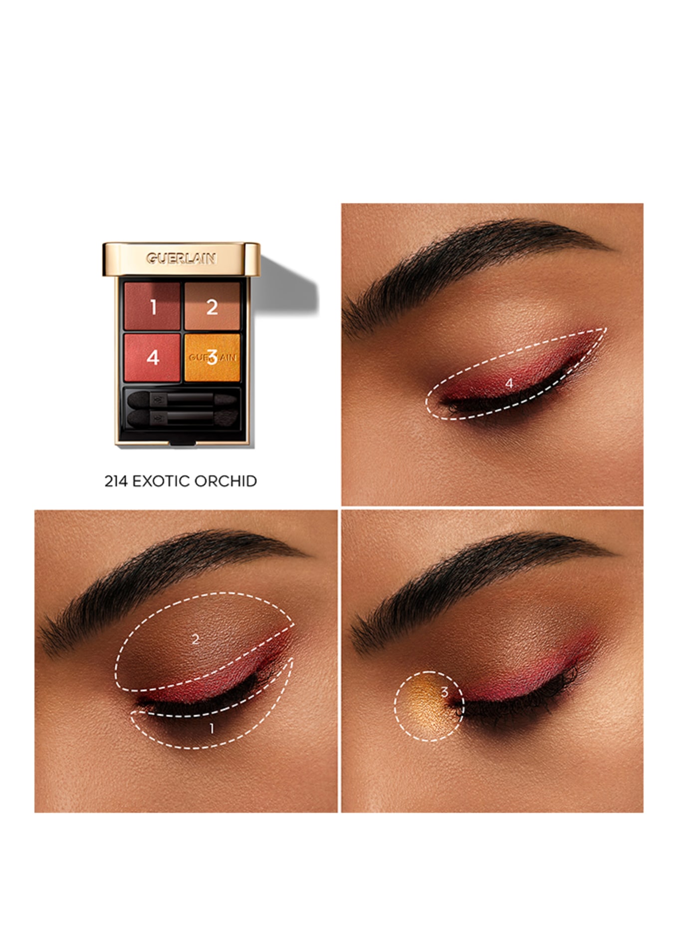 GUERLAIN OMBRES G: 214 EXOTIC ORCHID