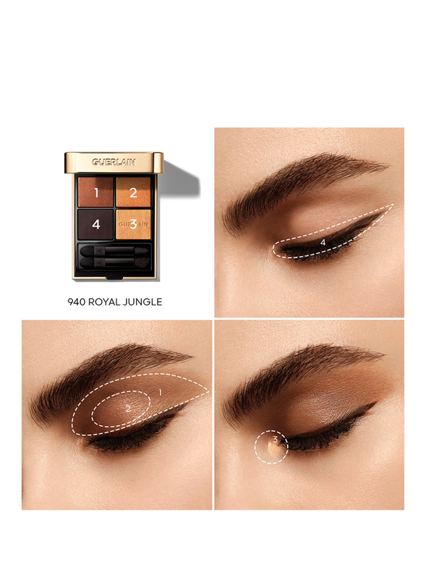 GUERLAIN OMBRES G: 940 ROYAL JUNGLE