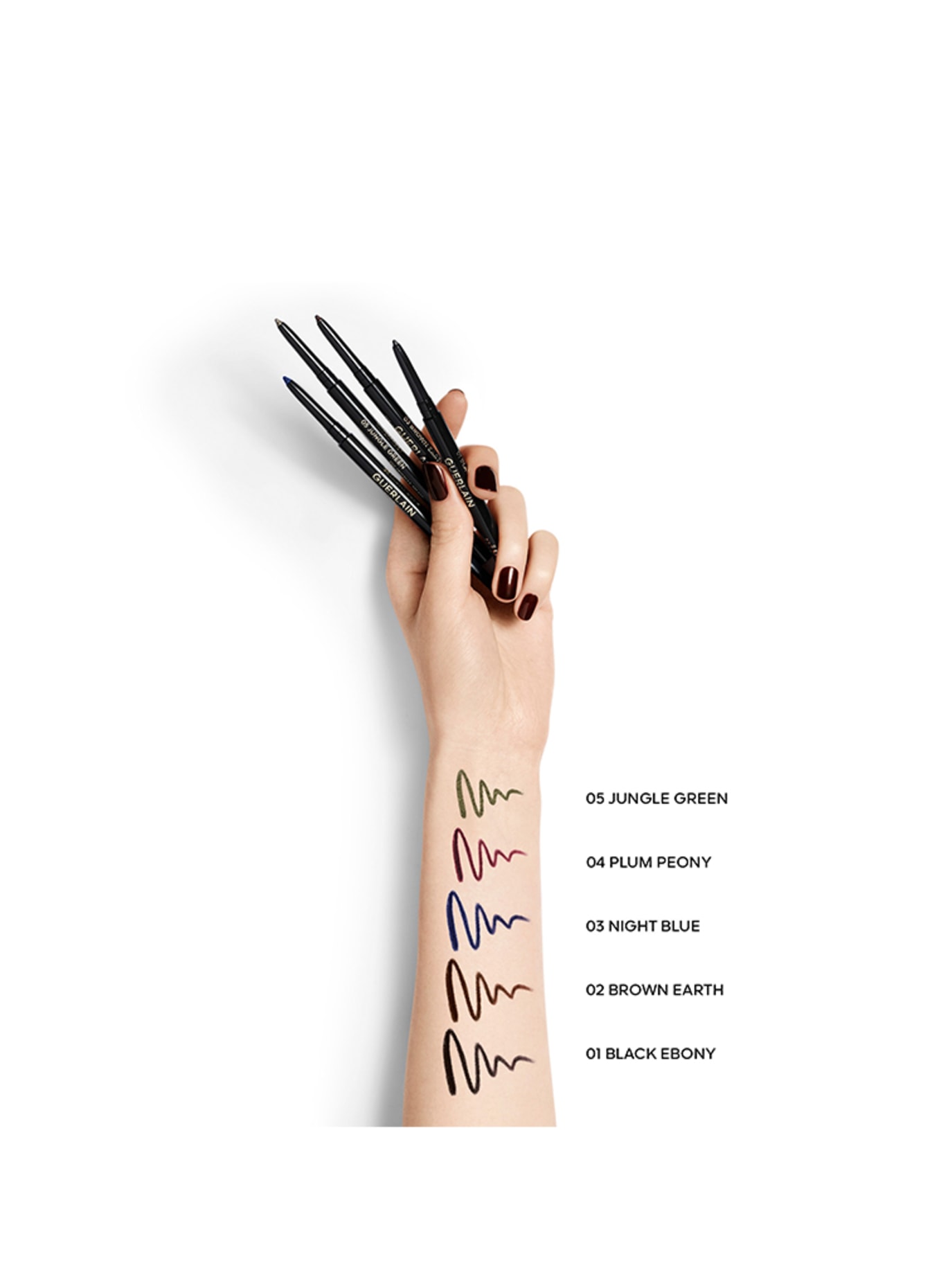 GUERLAIN OMBRES G: 01 BLACK EBONY