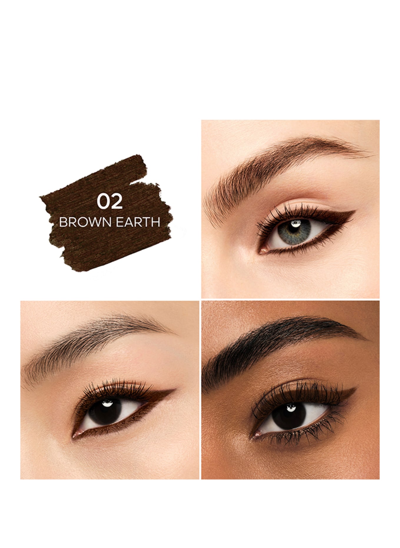 GUERLAIN OMBRES G: 02 BROWN EARTH