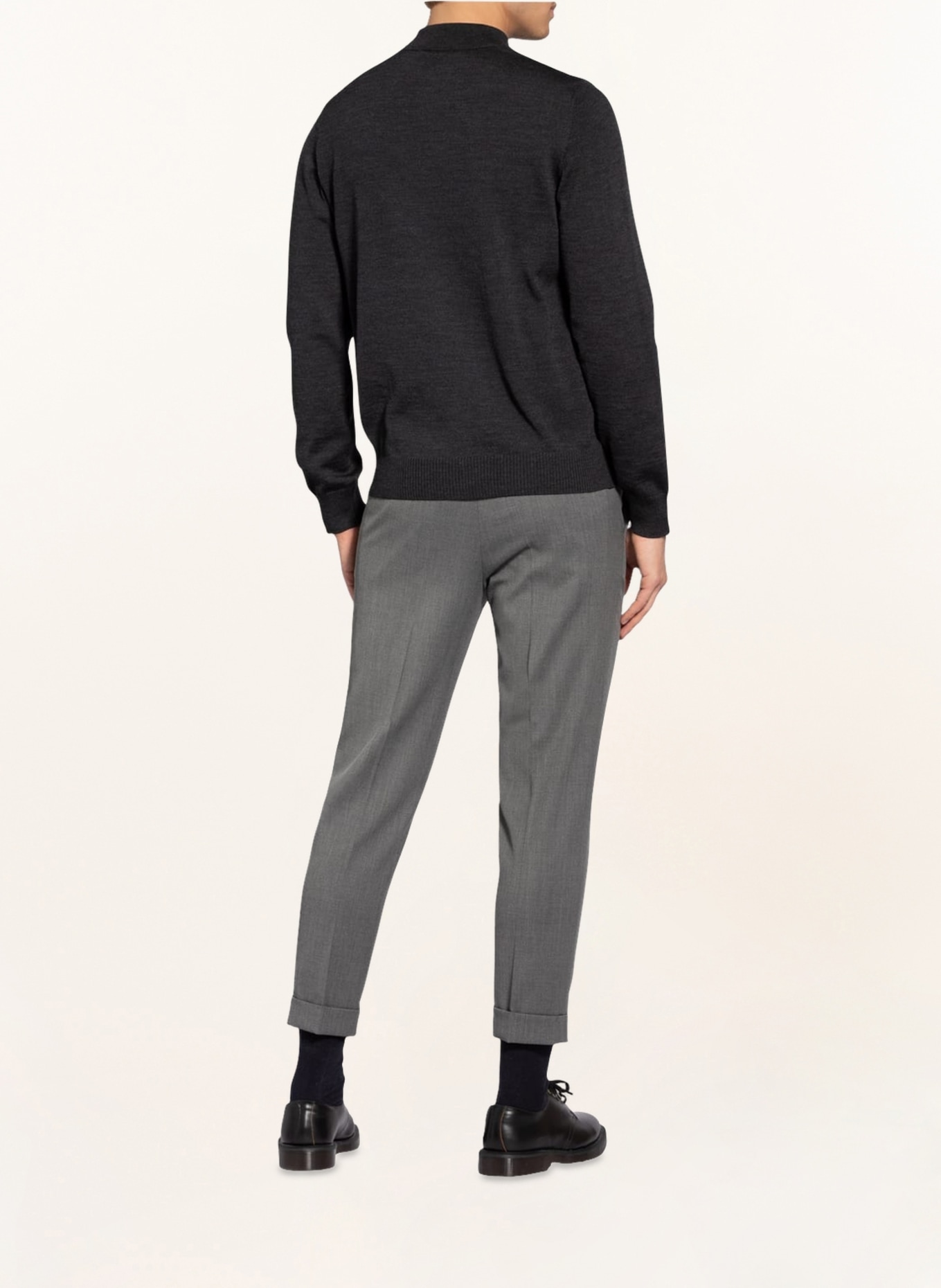 MAERZ MUENCHEN Pullover: DUNKELGRAU