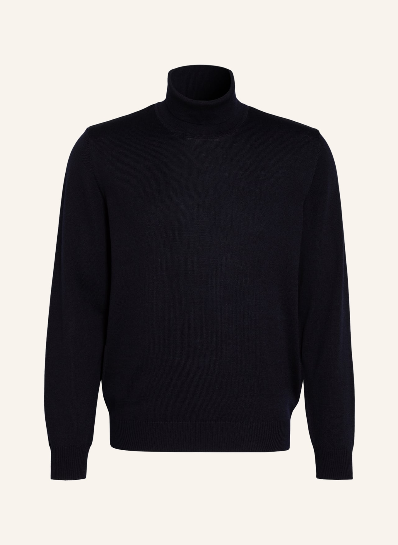 MAERZ MUENCHEN Rollkragenpullover: DUNKELBLAU