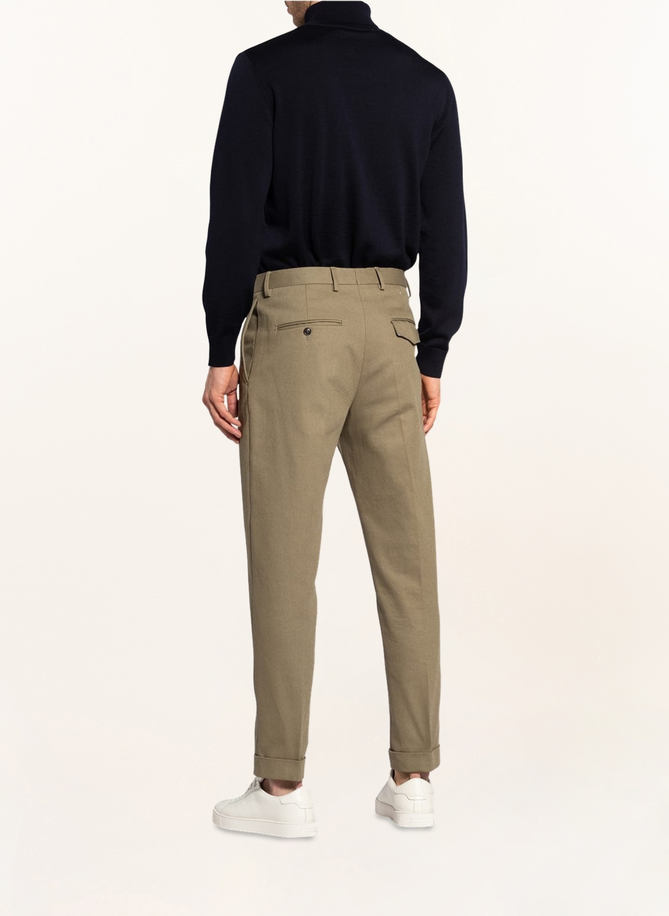 MAERZ MUENCHEN Rollkragenpullover: DUNKELBLAU