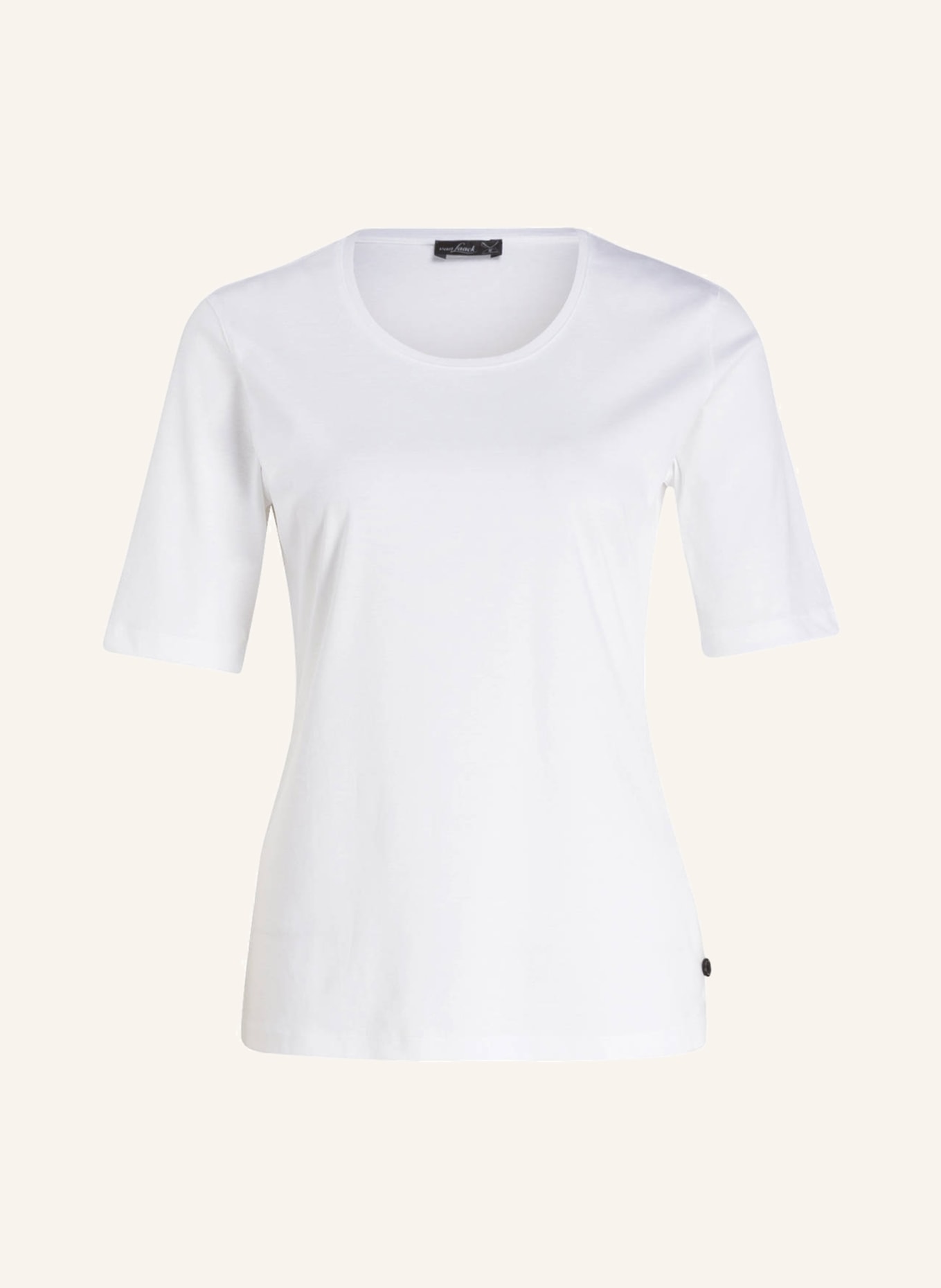 van Laack T-shirt MAI-F, Color: WHITE (Image 1)