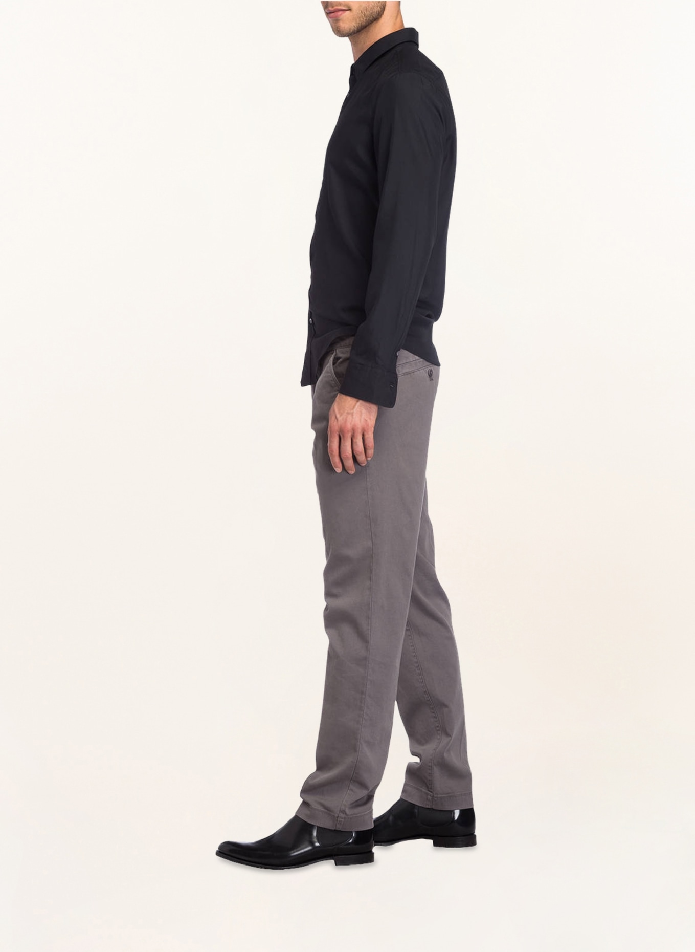 Marc O'Polo Chino STIG Shaped Fit: GRAU