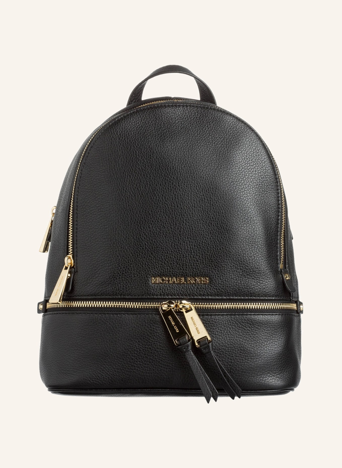 MICHAEL KORS Backpack RHEA SMALL, Color: BLACK (Image 1)