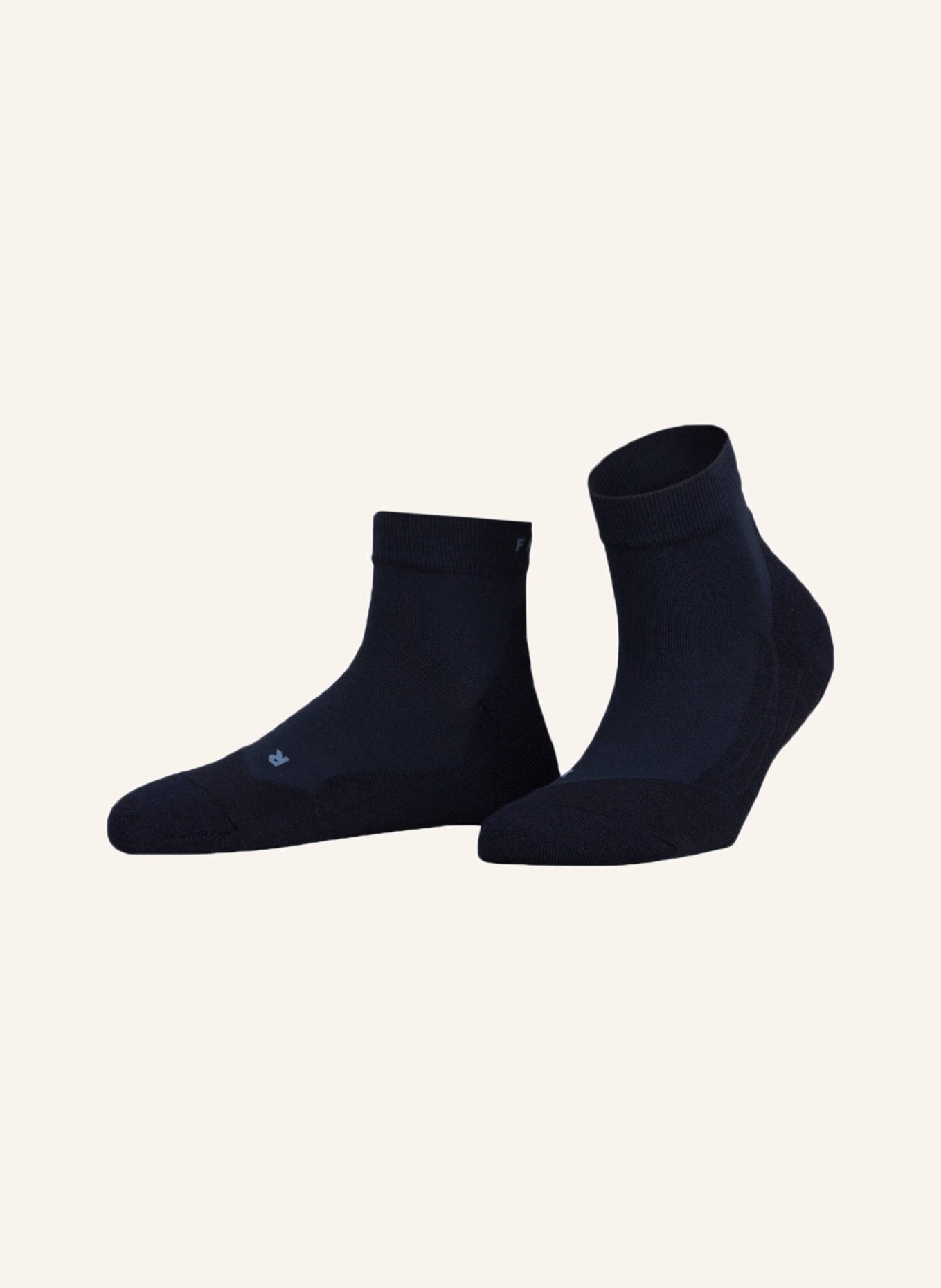 FALKE Socken GO2 SHORT, Farbe: 6116 SPACE BLUE (Bild 1)