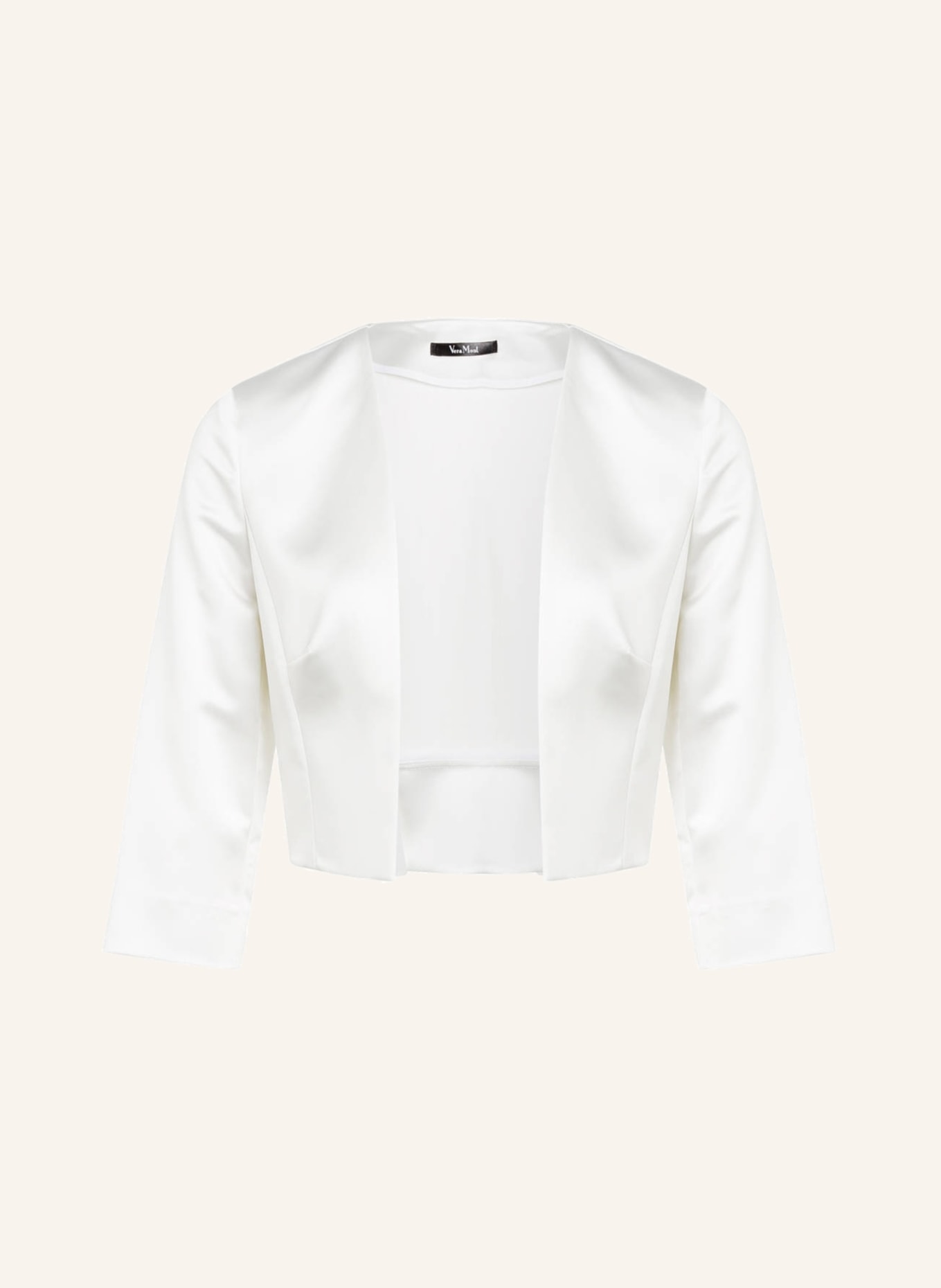 Vera Mont Bolero with 3/4 sleeve, Color: WHITE (Image 1)