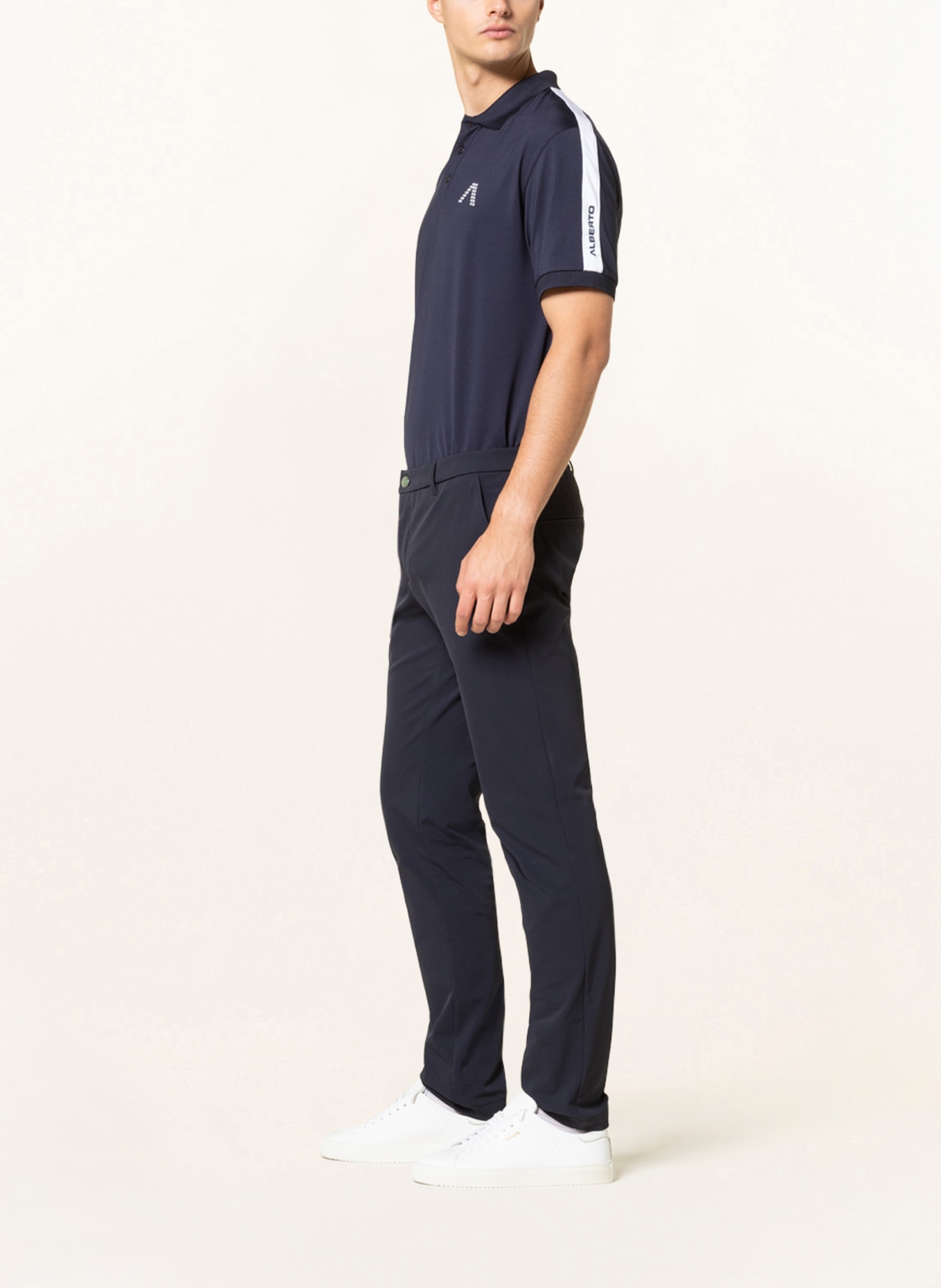 ALBERTO Golf pants IAN 3xDRY®COOLER, Color: DARK BLUE (Image 4)