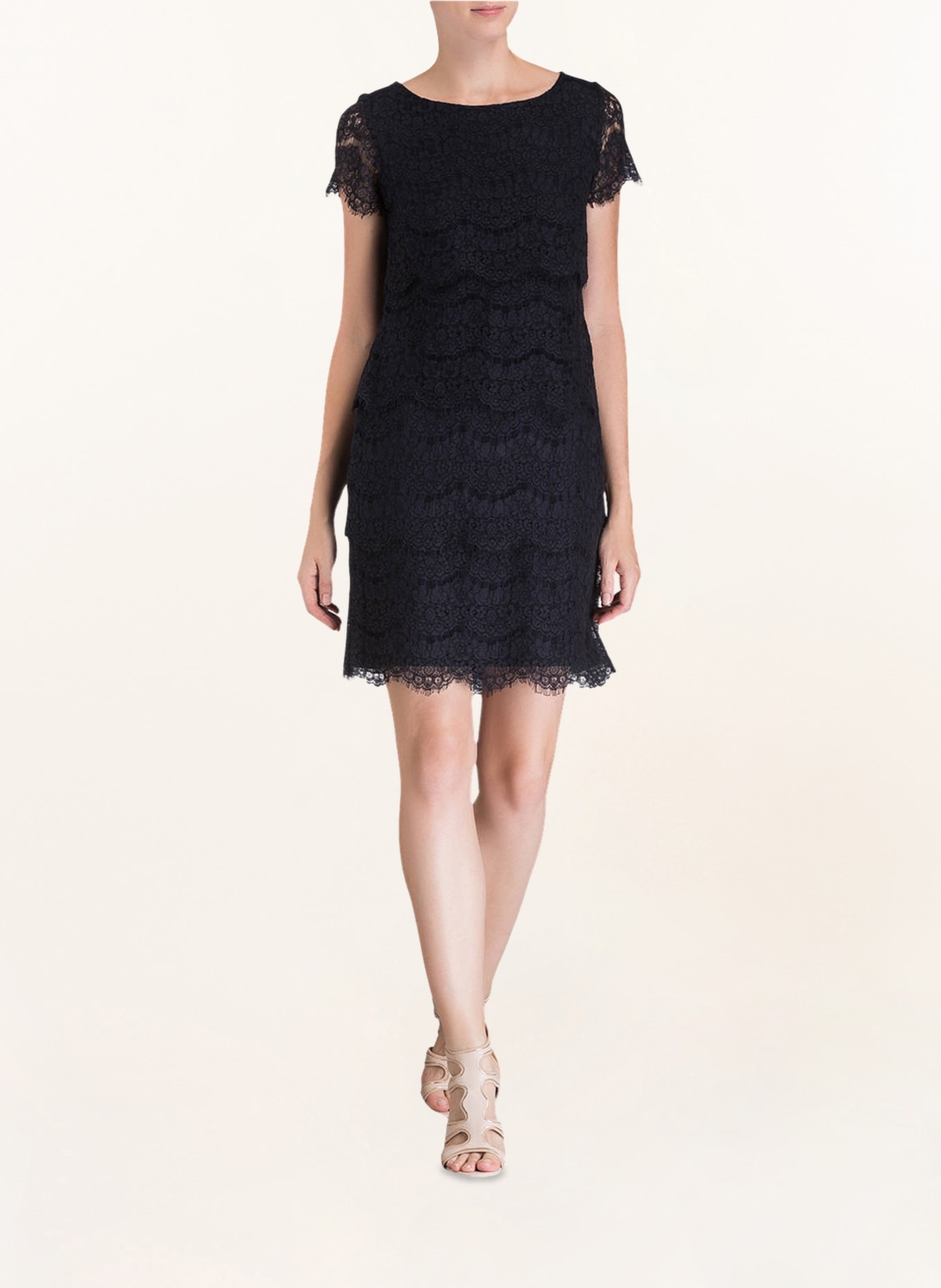 Vera Mont Lace dress , Color: NAVY (Image 2)