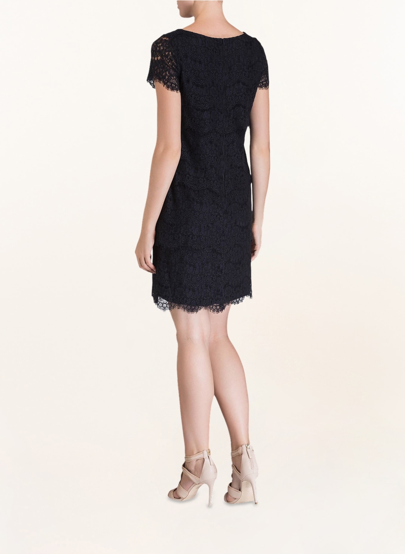 Vera Mont Lace dress , Color: NAVY (Image 3)