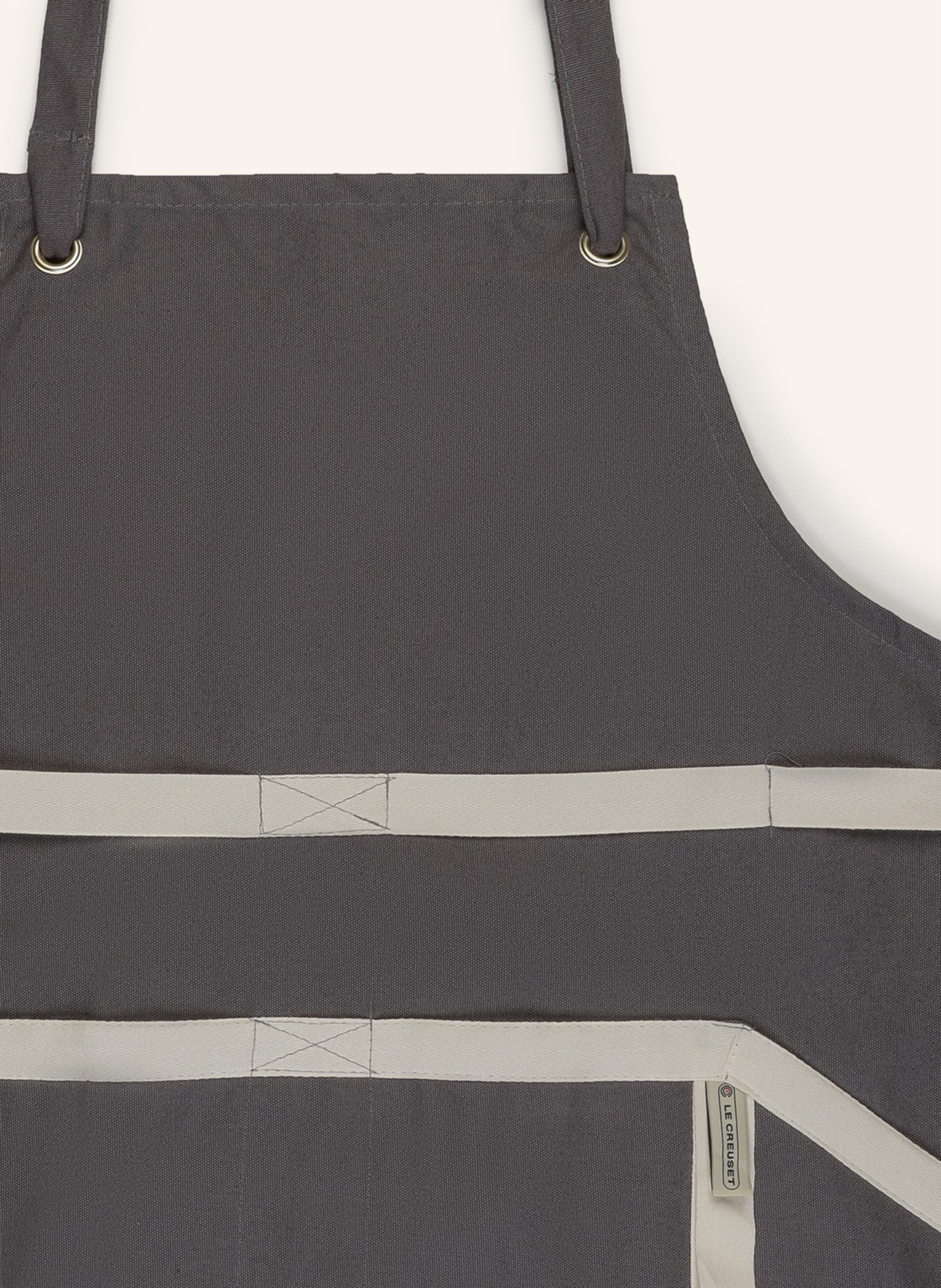 LE CREUSET Fartuch kuchenny: CZIEMNOSZARY