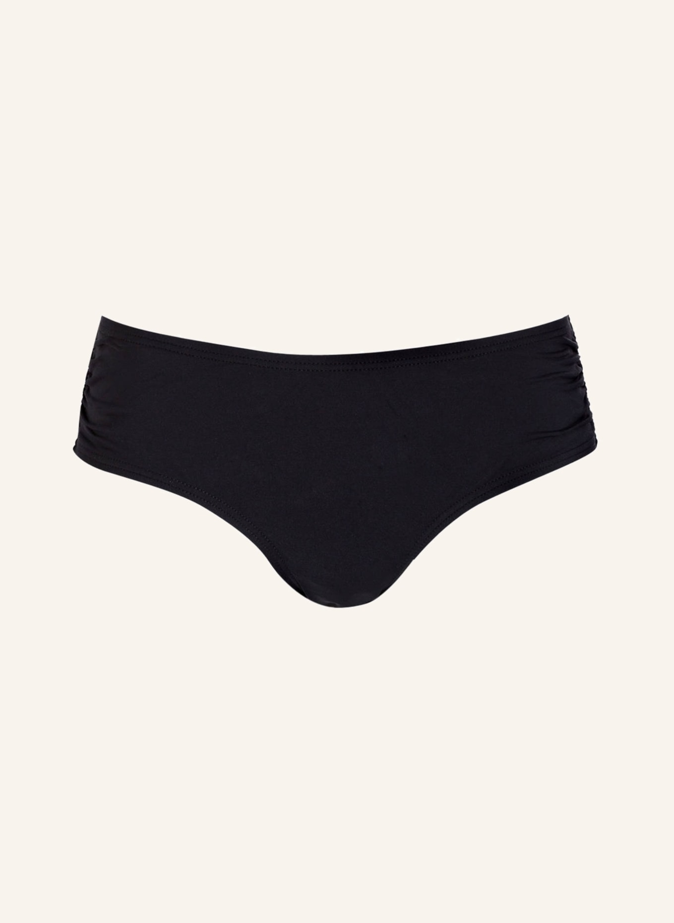MICHAEL KORS Panty bikini bottoms ICONIC SOLIDS, Color: BLACK (Image 1)