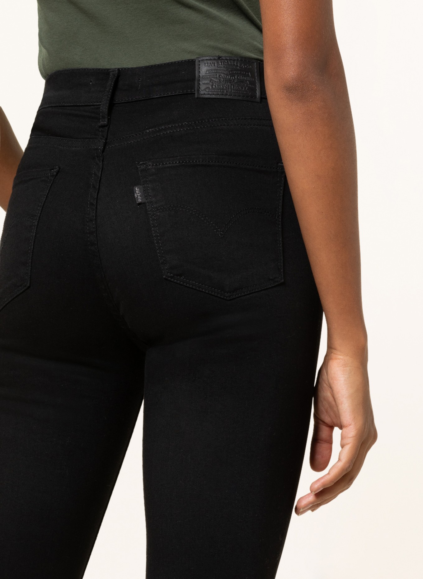 Levi's® Skinny Jeans 720, Farbe: 00 black galaxy (Bild 5)