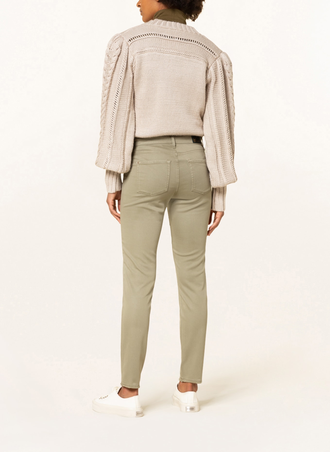 RAFFAELLO ROSSI 7/8 trousers JANE , Color: OLIVE (Image 3)