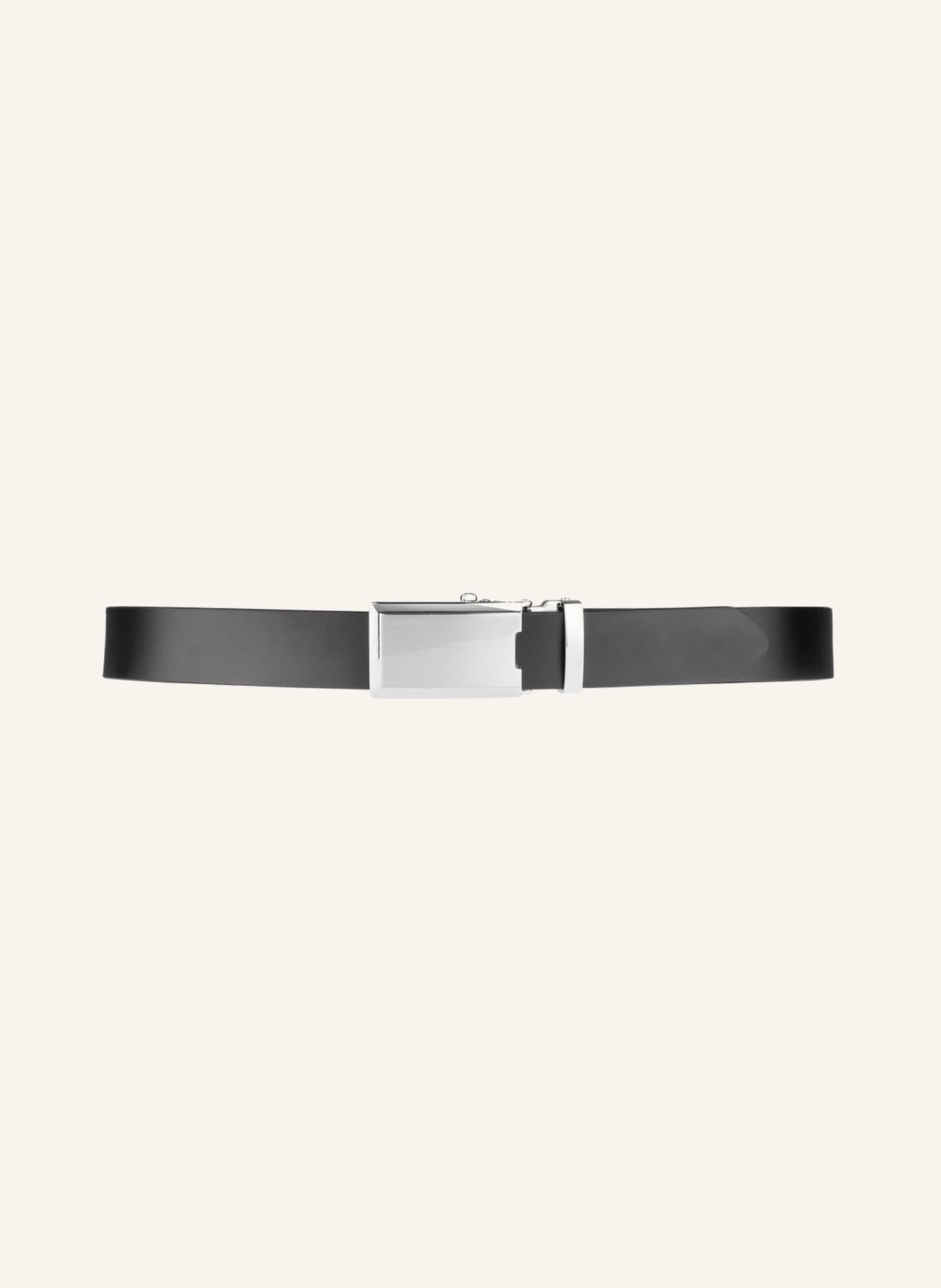MONTI Leather belt SHANGHAI, Color: BLACK (Image 2)