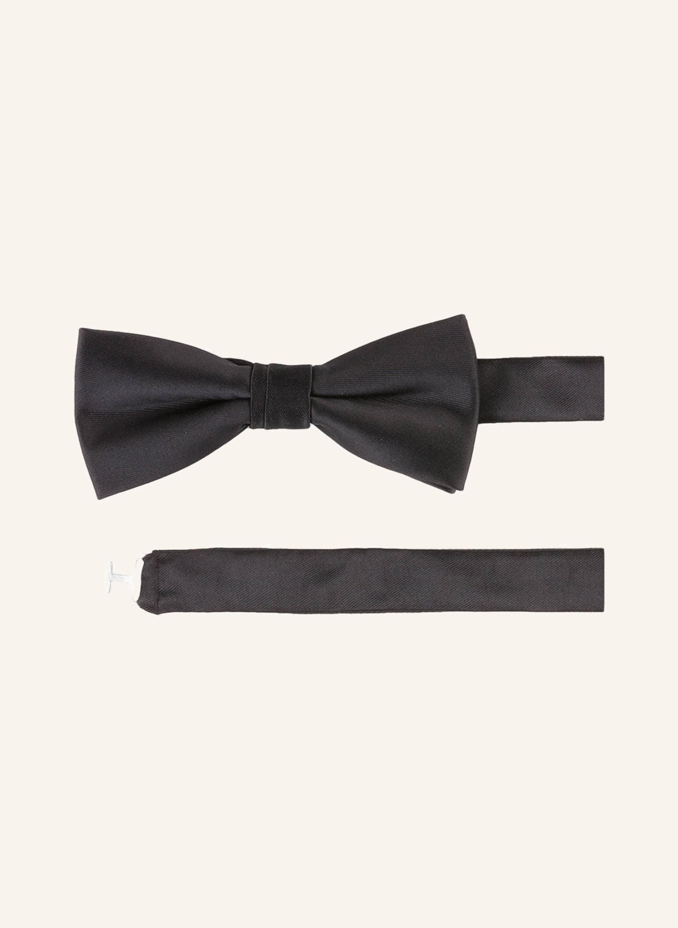 MONTI Set: Suspenders and bow tie, Color: BLACK (Image 7)