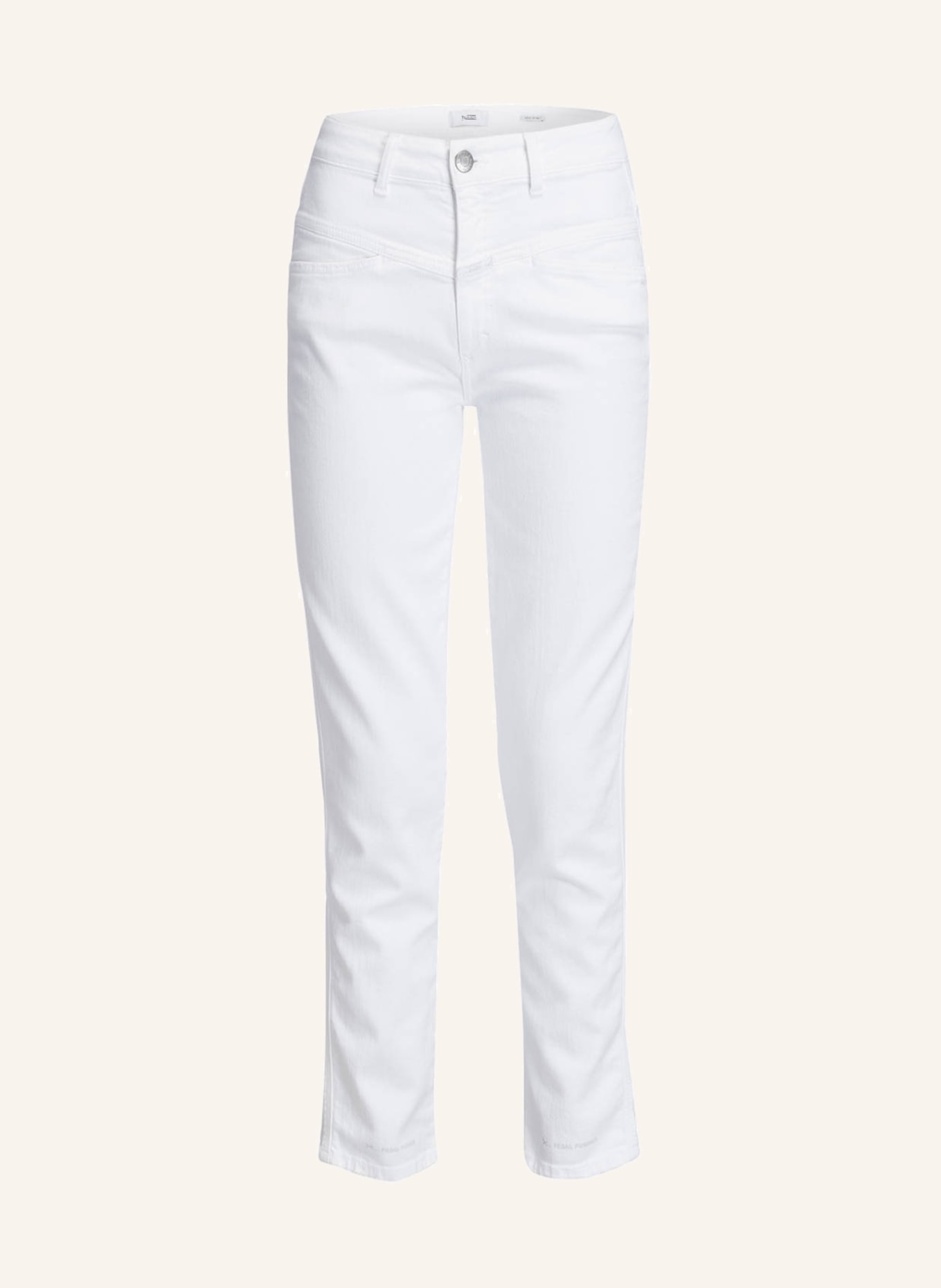 CLOSED Mom jeans PEDAL PUSHER in white