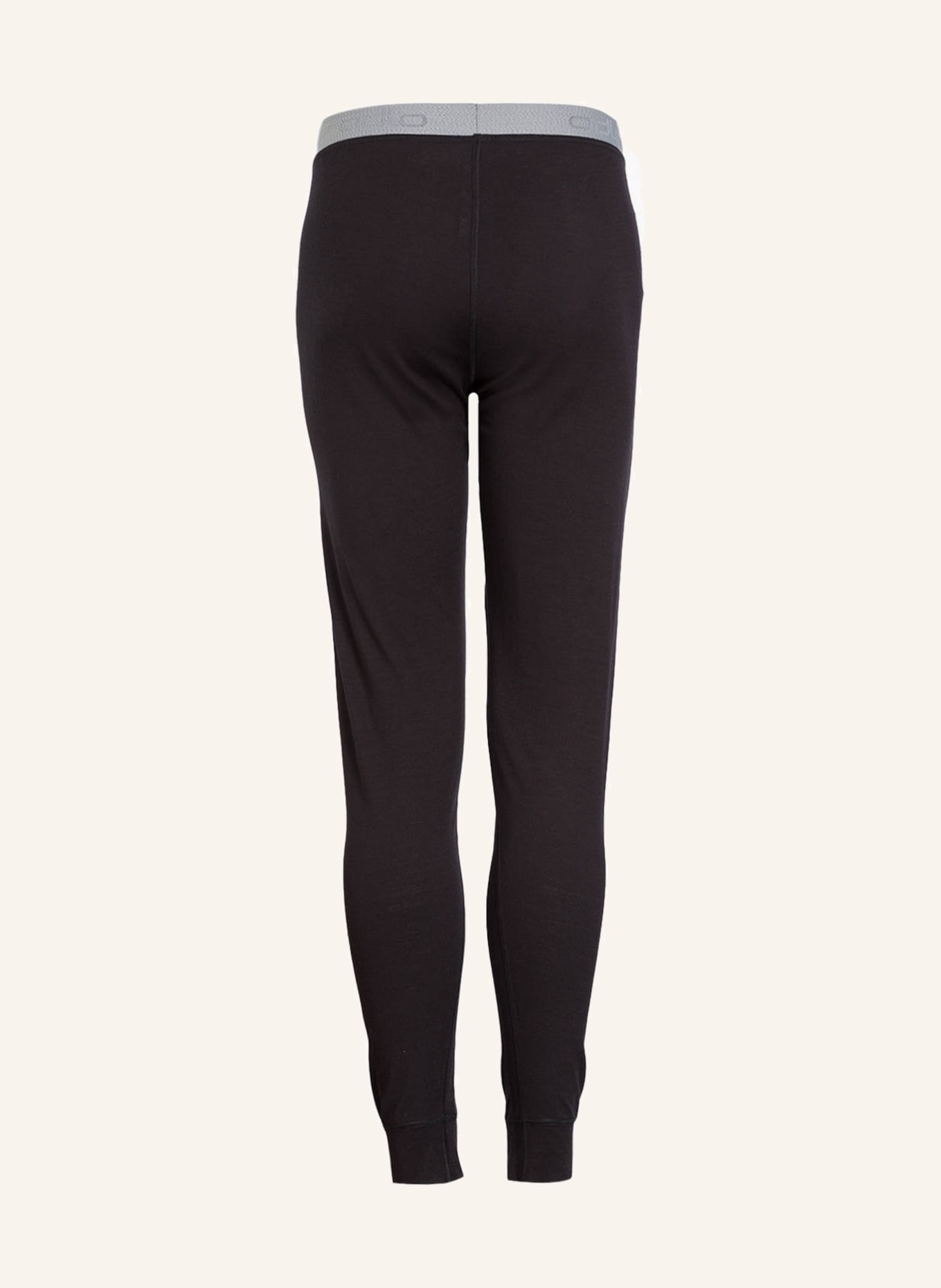 odlo Functional underwear bottoms NATURAL WARM in merino wool, Color: BLACK (Image 2)