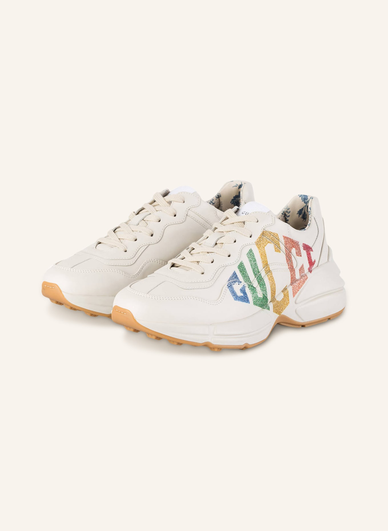 GUCCI Sneakersy RHYTON, Kolor: MYSTIC WHITE (Obrazek 1)