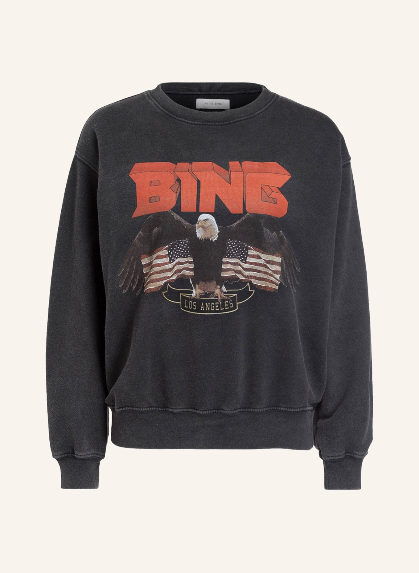 ANINE BING Sweatshirt, Color: DARK GRAY (Image 1)