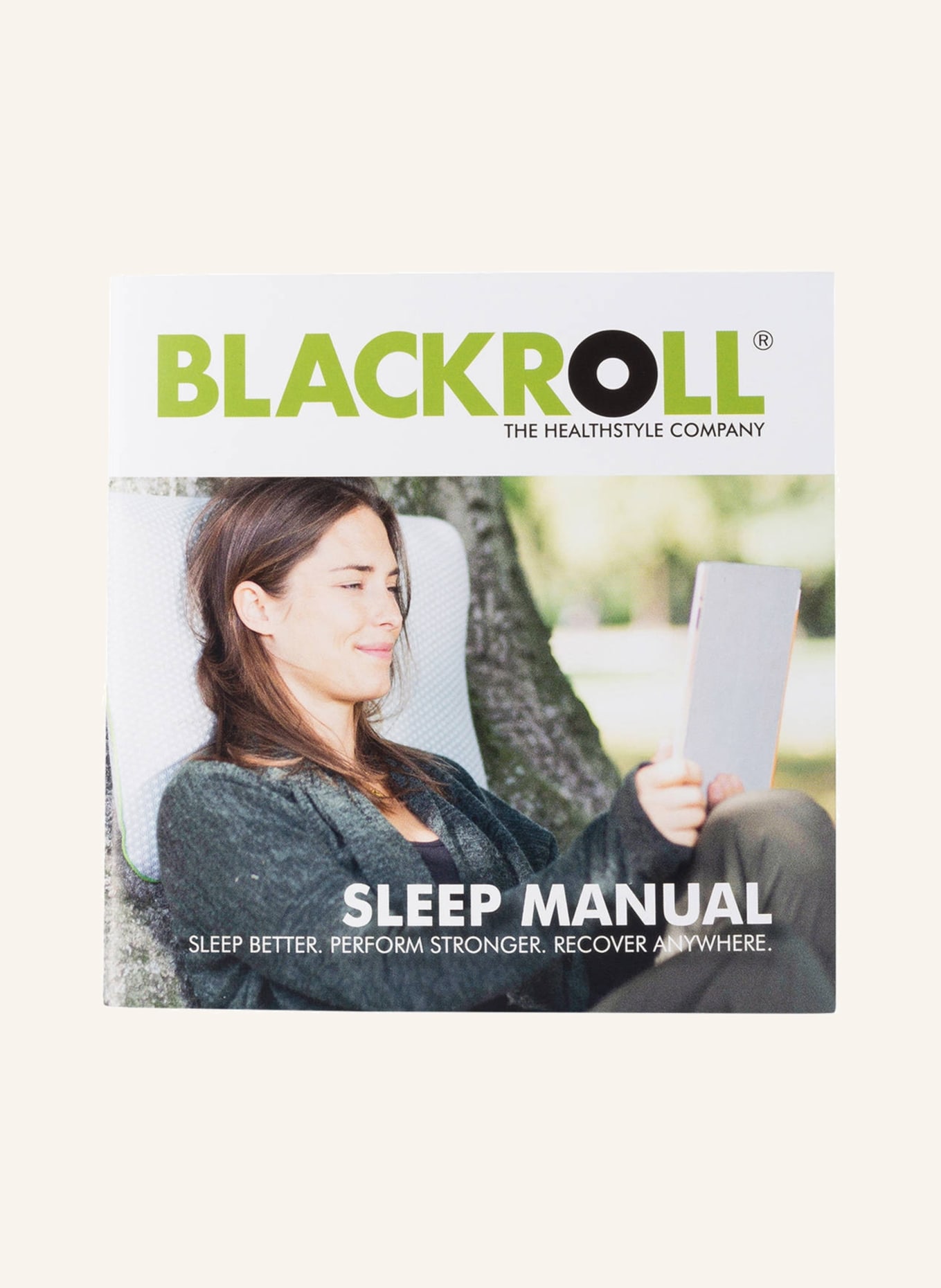 BLACKROLL Kissen BLACKROLL® RECOVERY PILLOW, Farbe: GRAU (Bild 4)