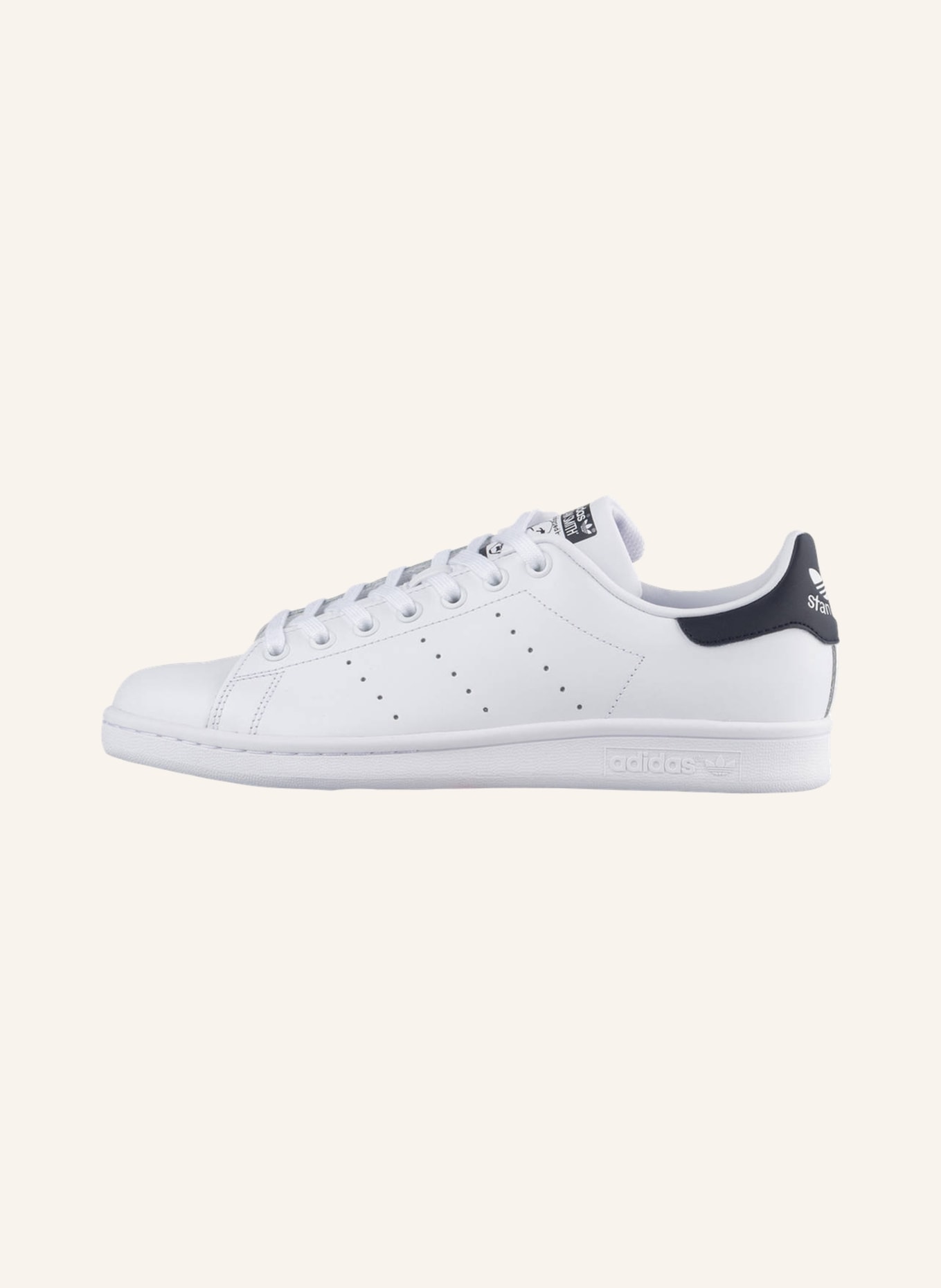 adidas Originals Sneaker STAN SMITH: WEISS / DUNKELBLAU