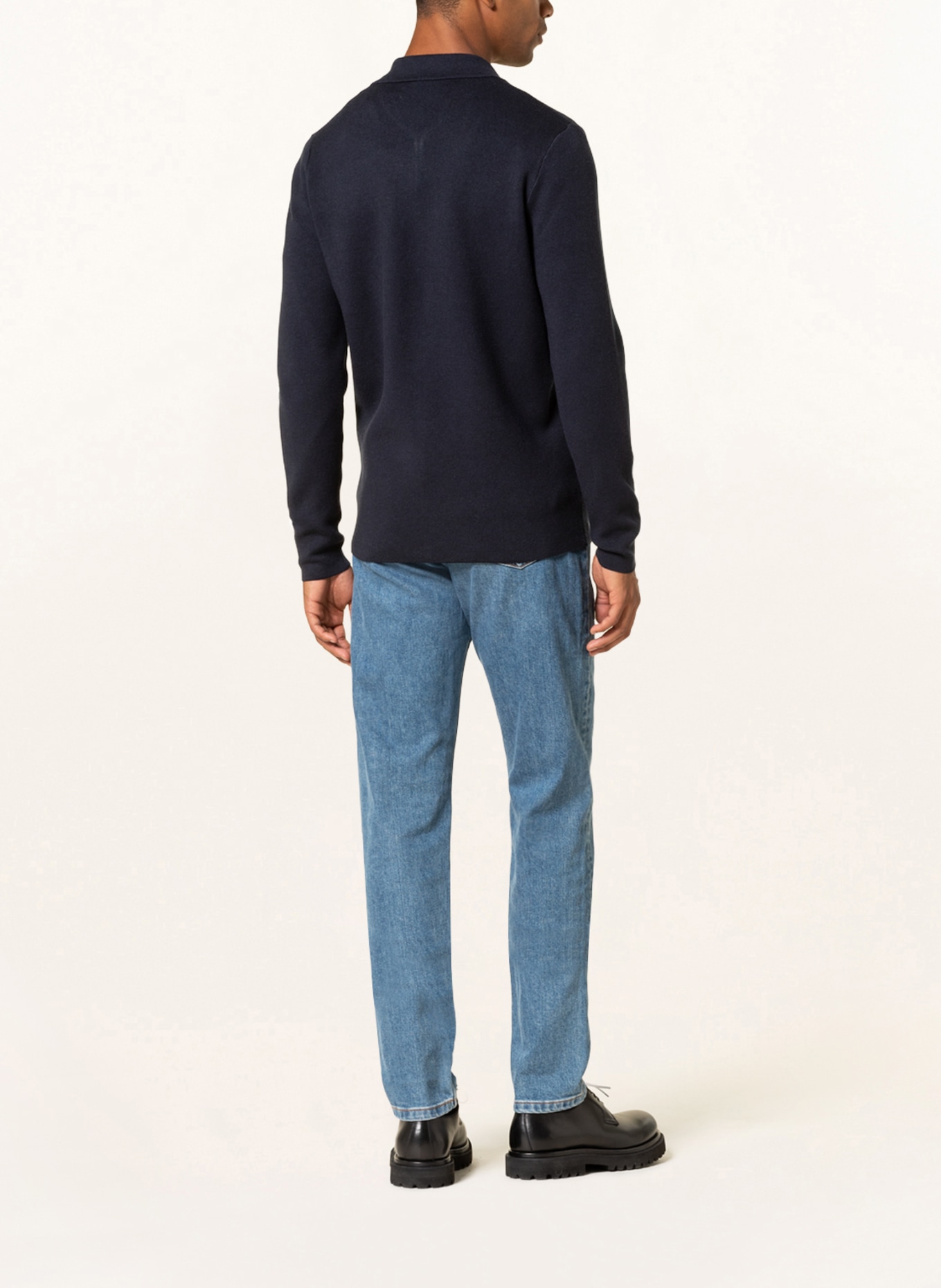 SAMSØE SAMSØE Strickjacke GUNA: DUNKELBLAU