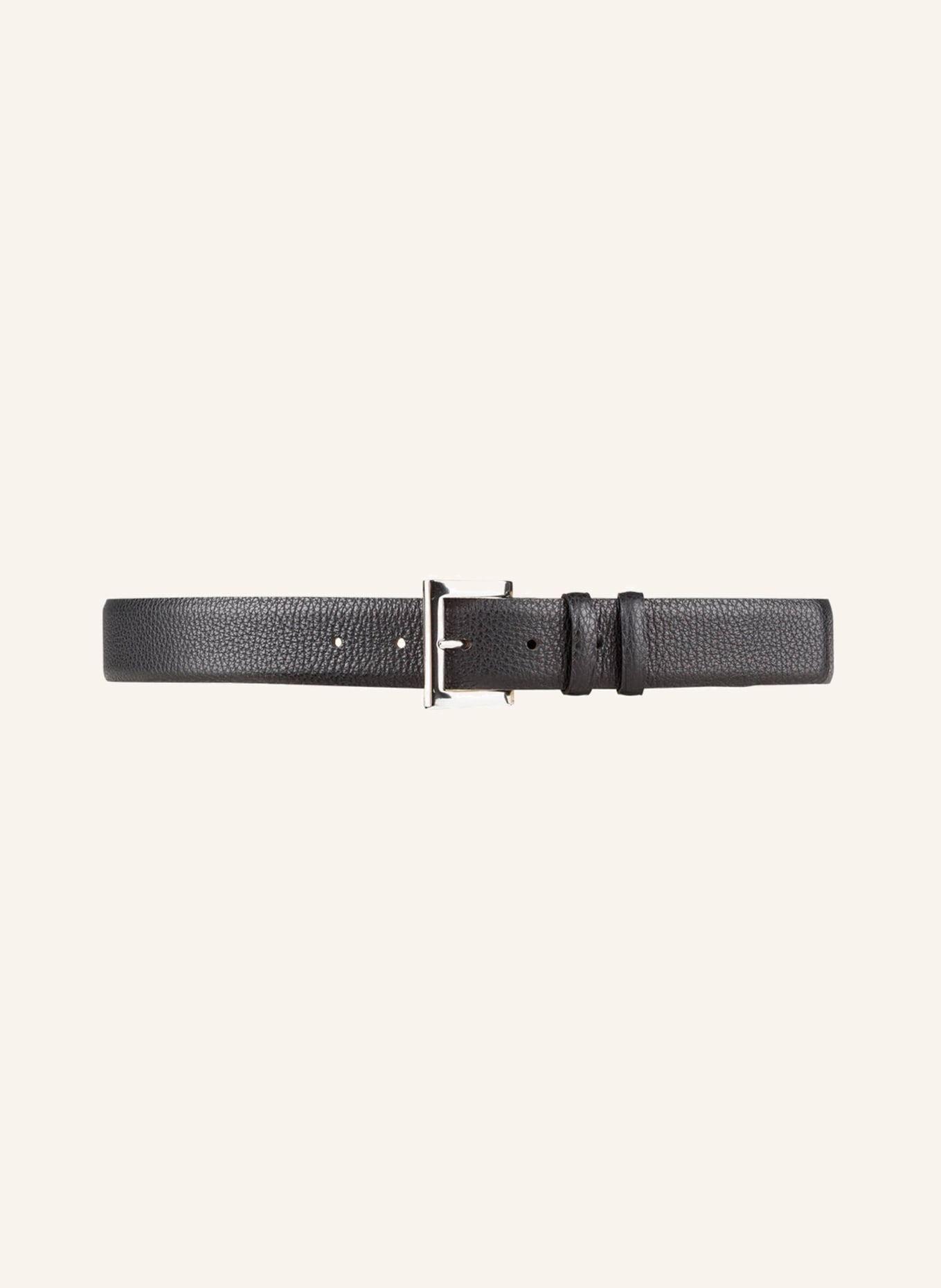 abro Leather belt ADRIA, Color: BLACK (Image 2)