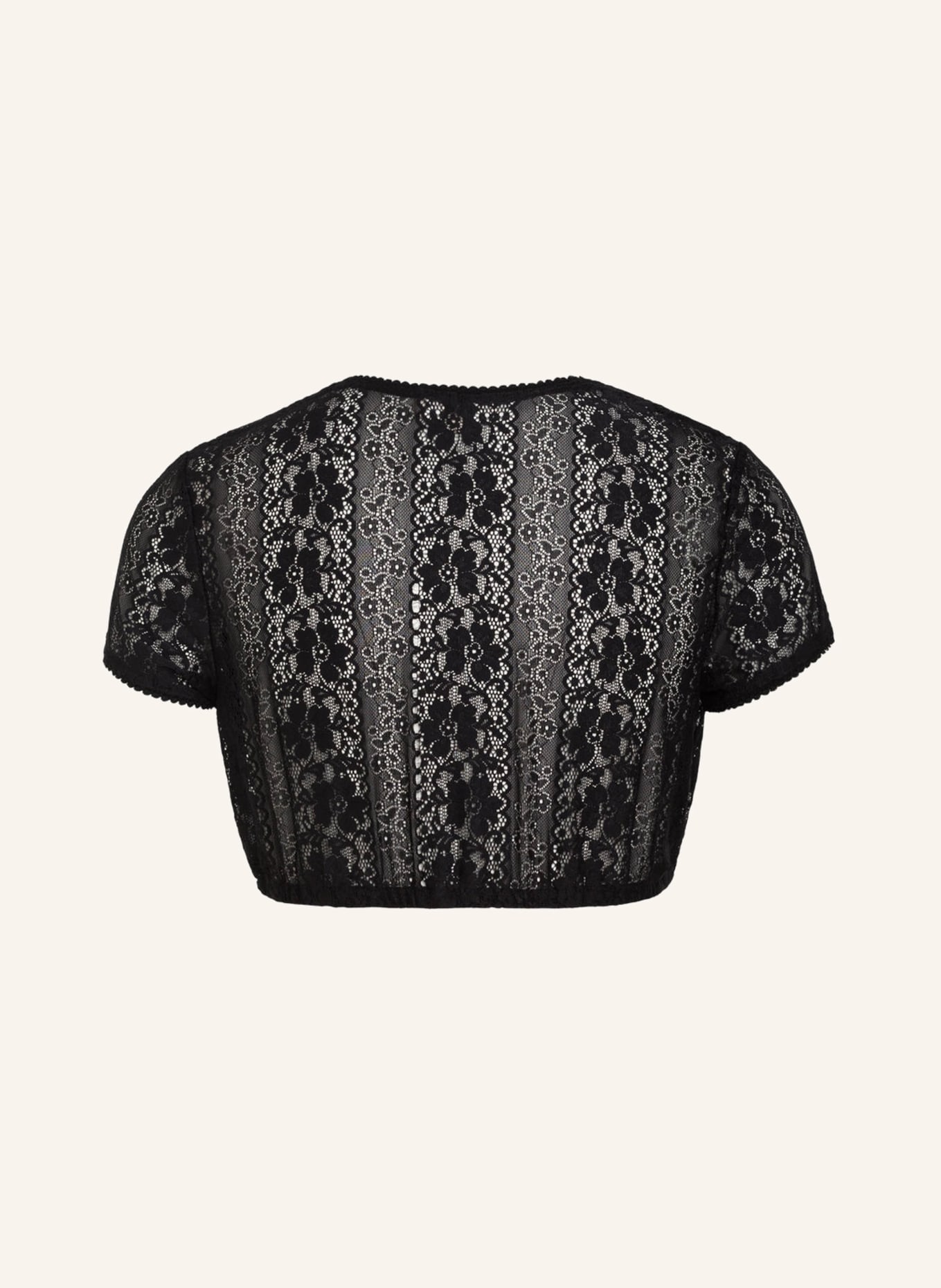 KRÜGER Dirndl blouse NANI, Color: BLACK (Image 2)