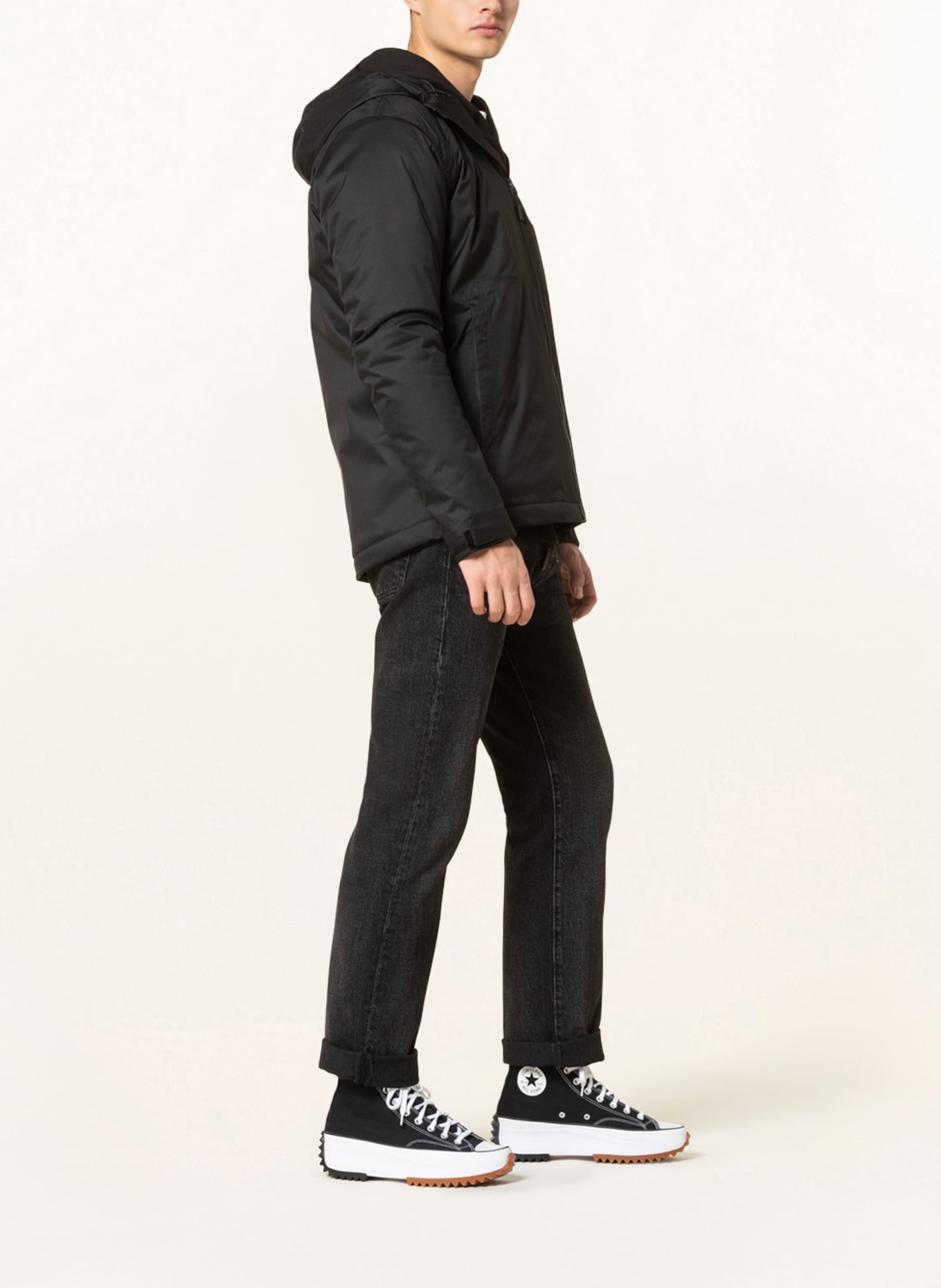 THE NORTH FACE Funktionsjacke MILLERTON: SCHWARZ