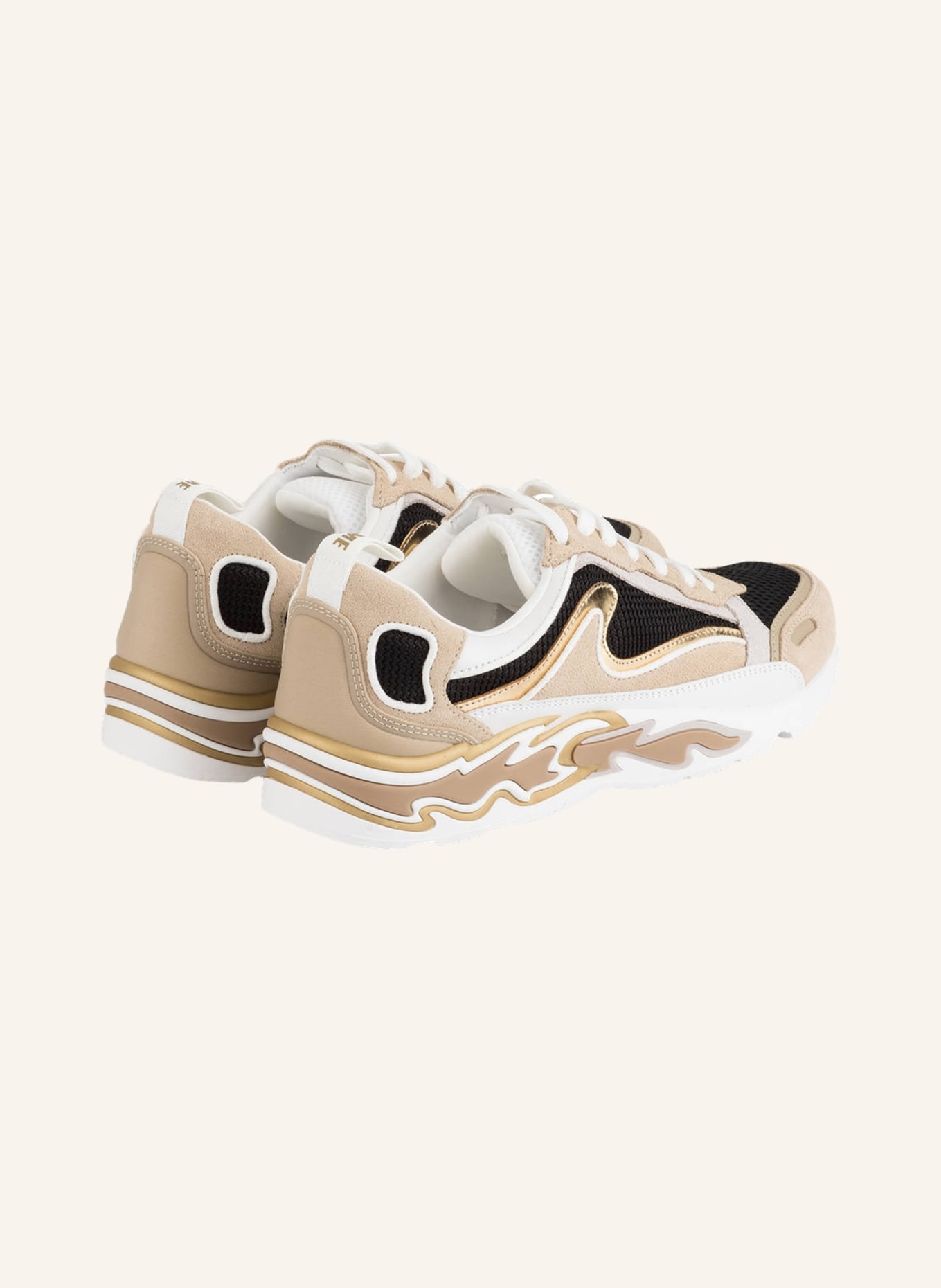 SANDRO Sneaker, Farbe: WEISS/ GOLD (Bild 2)