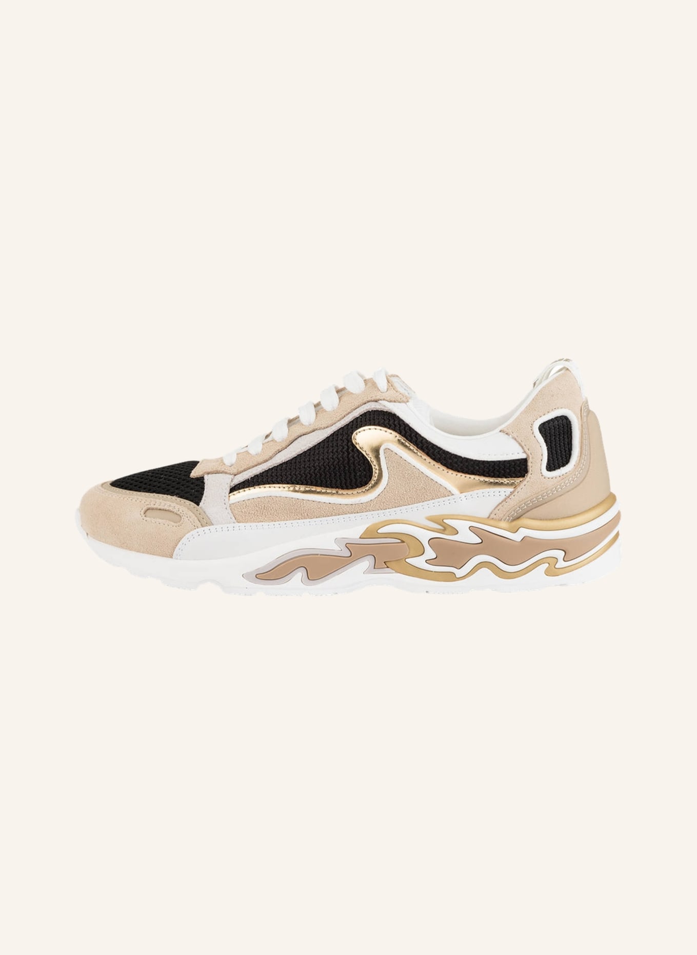 SANDRO Sneaker, Farbe: WEISS/ GOLD (Bild 4)