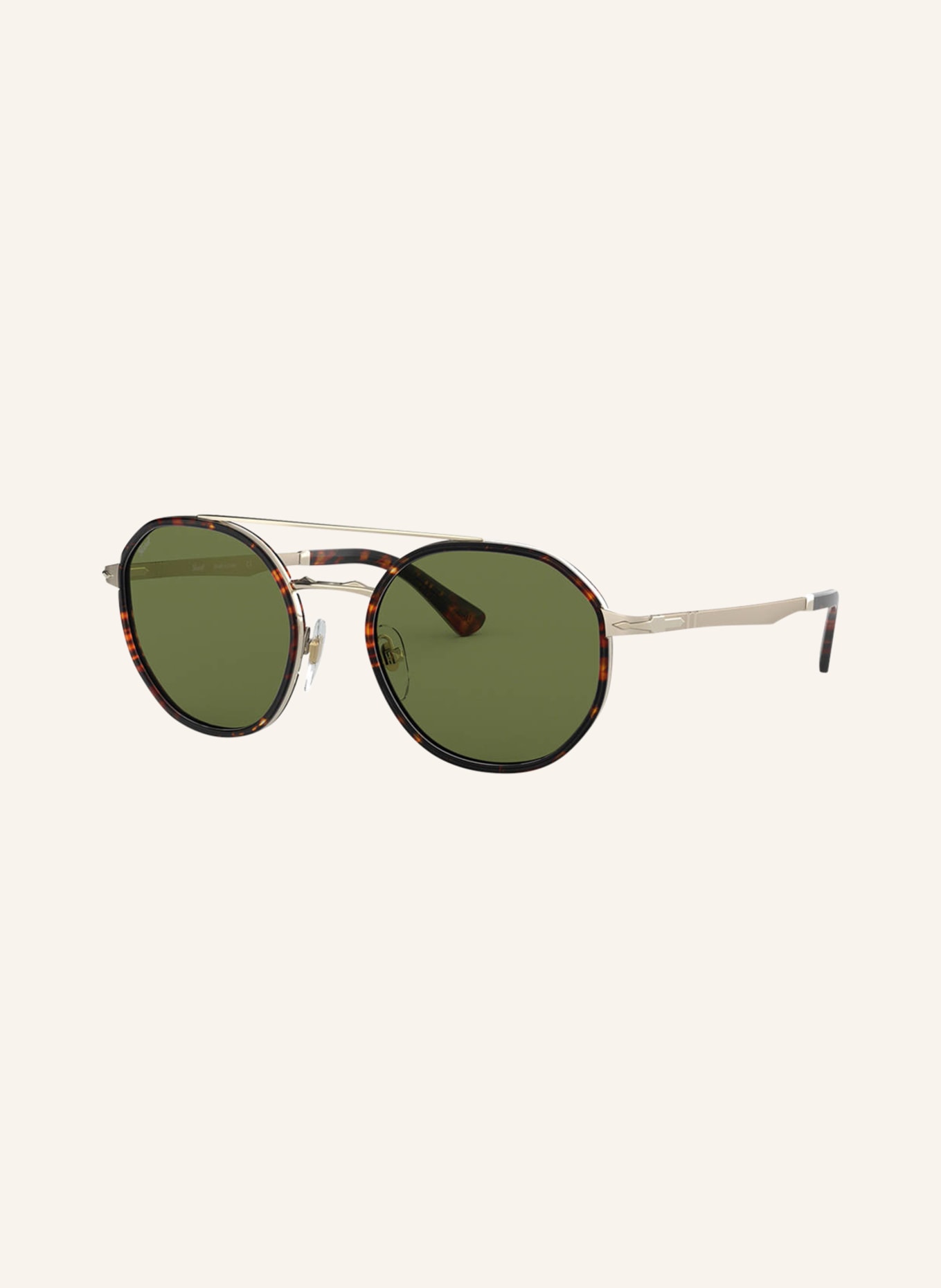 Persol Sunglasses PO2456S, Color: 107652 - HAVANA/GREEN (Image 1)
