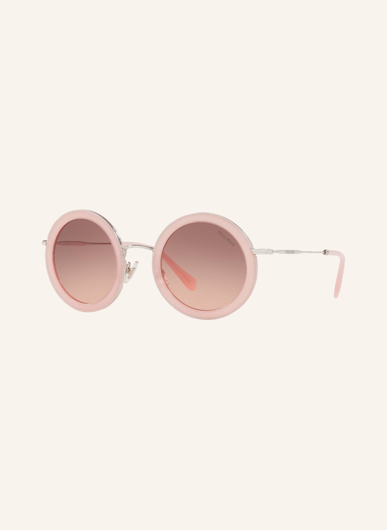 MIU MIU Sunglasses MU 59US, Color: 135/0A5 - LIGHT PINK/ROSÉ (Image 1)
