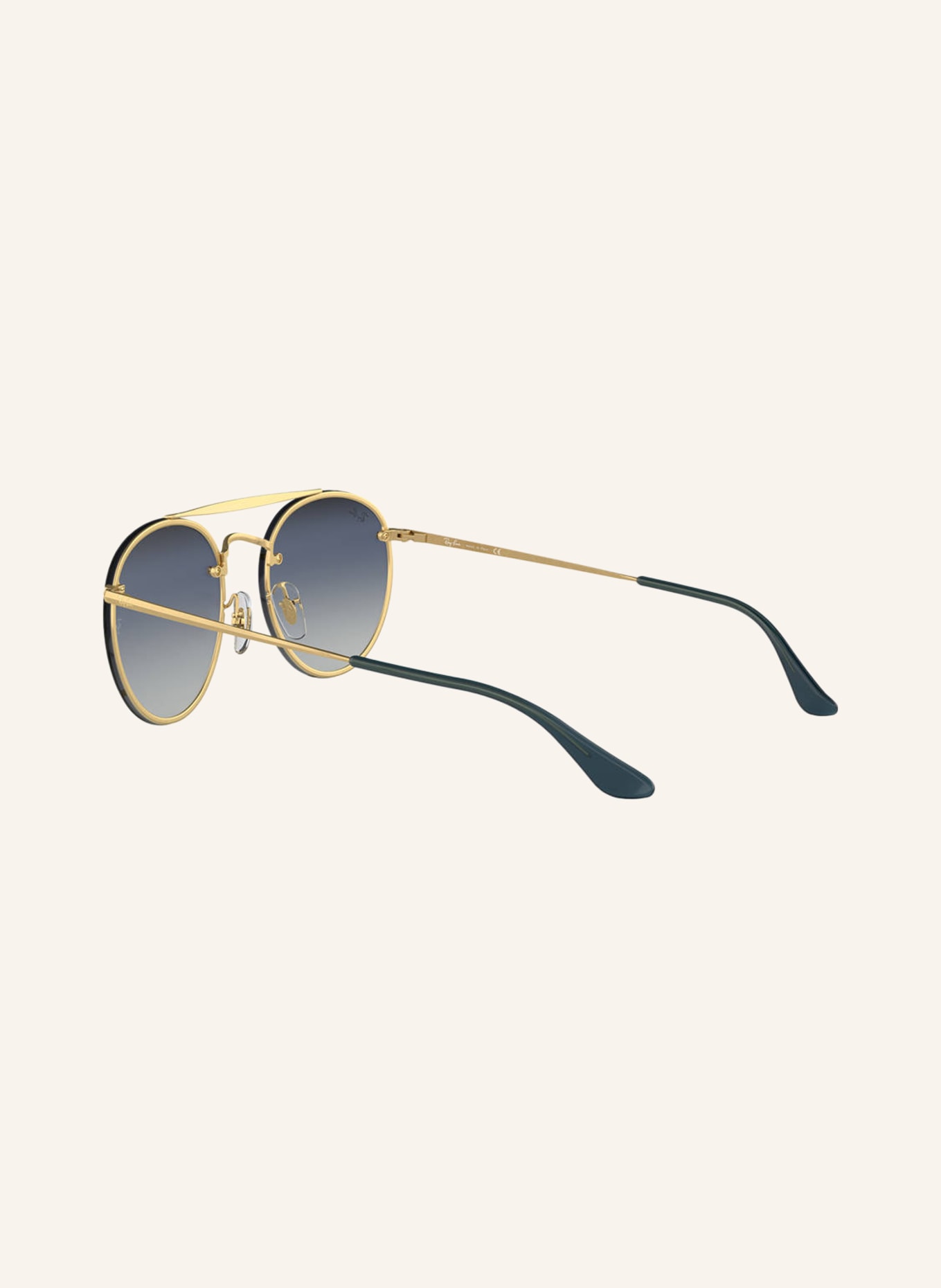 Ray-Ban Sunglasses RB3614N, Color: 91400S - GOLD/ BLUE (Image 4)