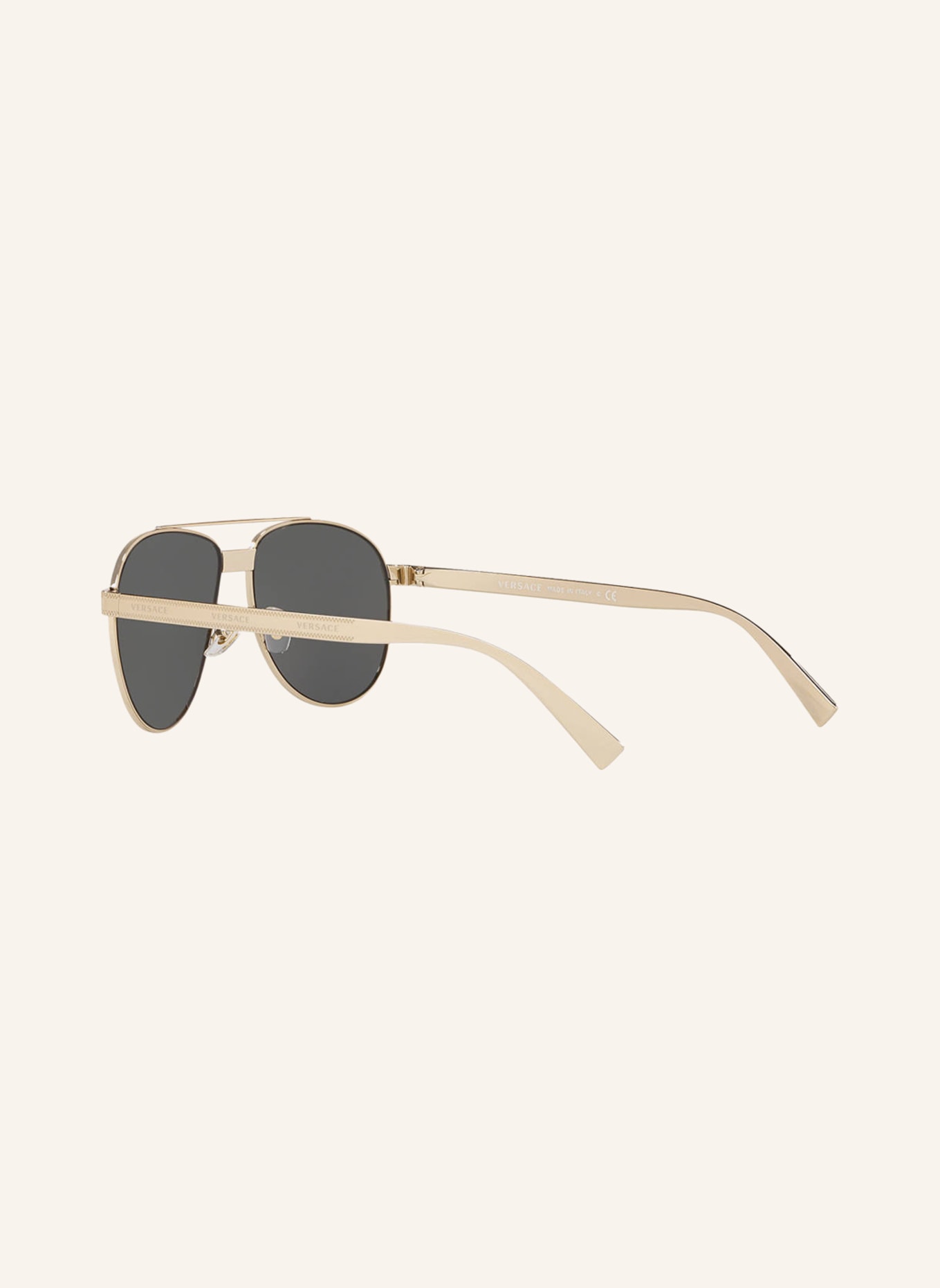 VERSACE Sunglasses VE2209, Color: 125287 - GOLD/GRAY (Image 4)