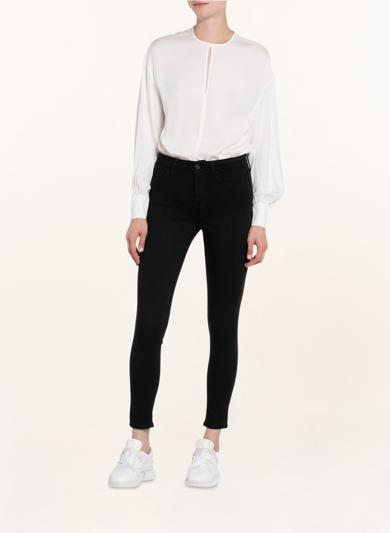 REISS Skinny Jeans LUX, Color: BLACK (Image 2)