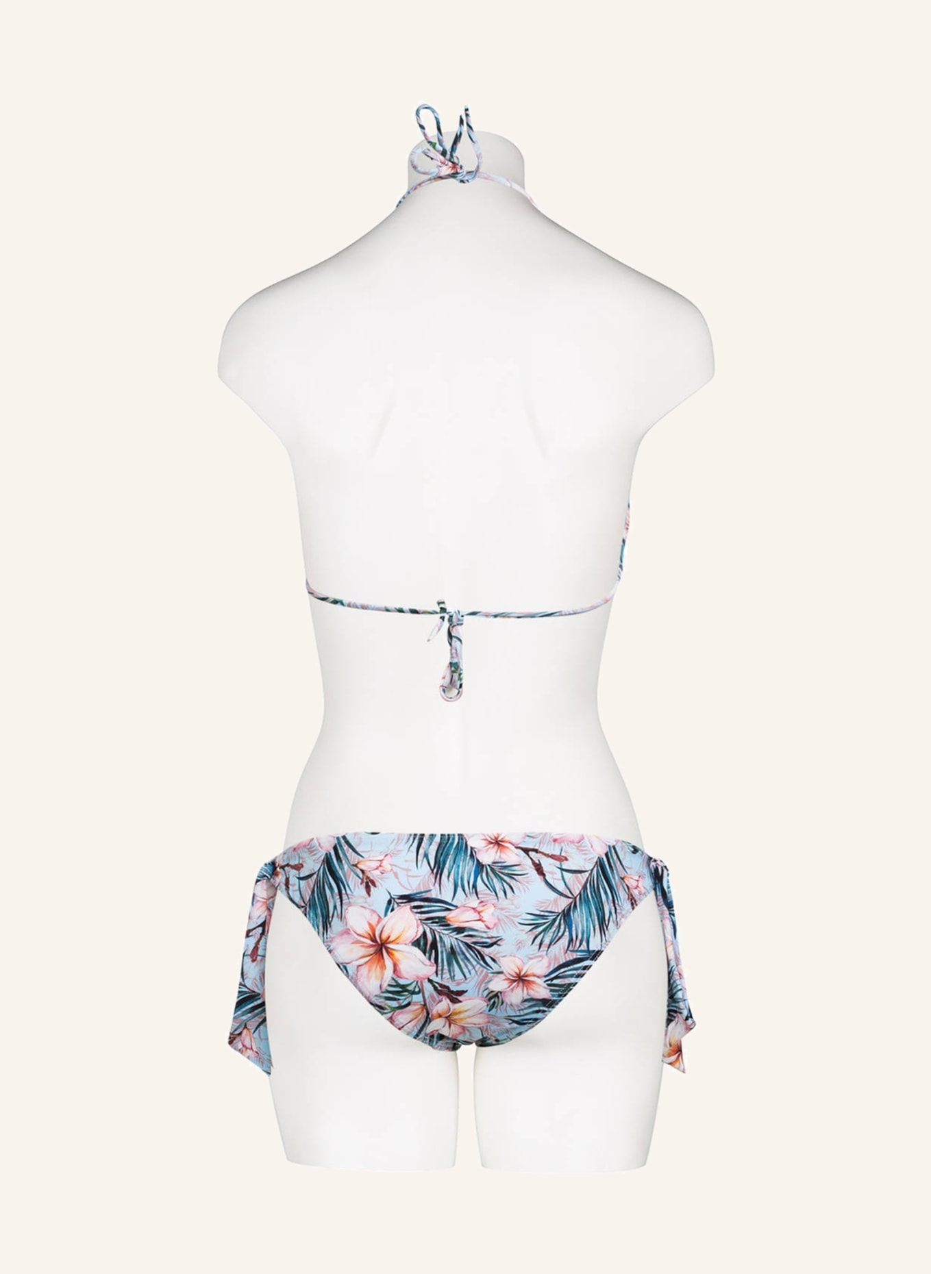 Hot Stuff Triangel-Bikini-Hose, Farbe: HELLBLAU/ ROSÉ/ DUNKELBLAU (Bild 3)