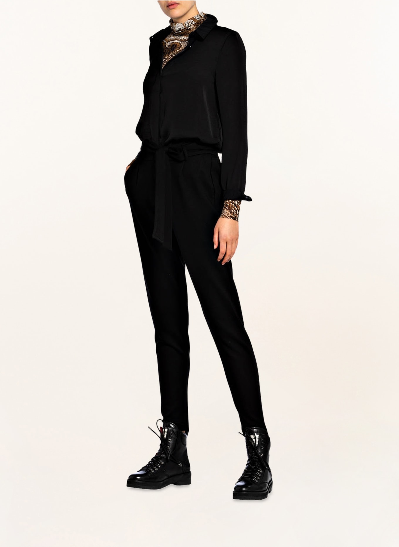 MSCH COPENHAGEN Trousers POPYE, Color: BLACK (Image 2)