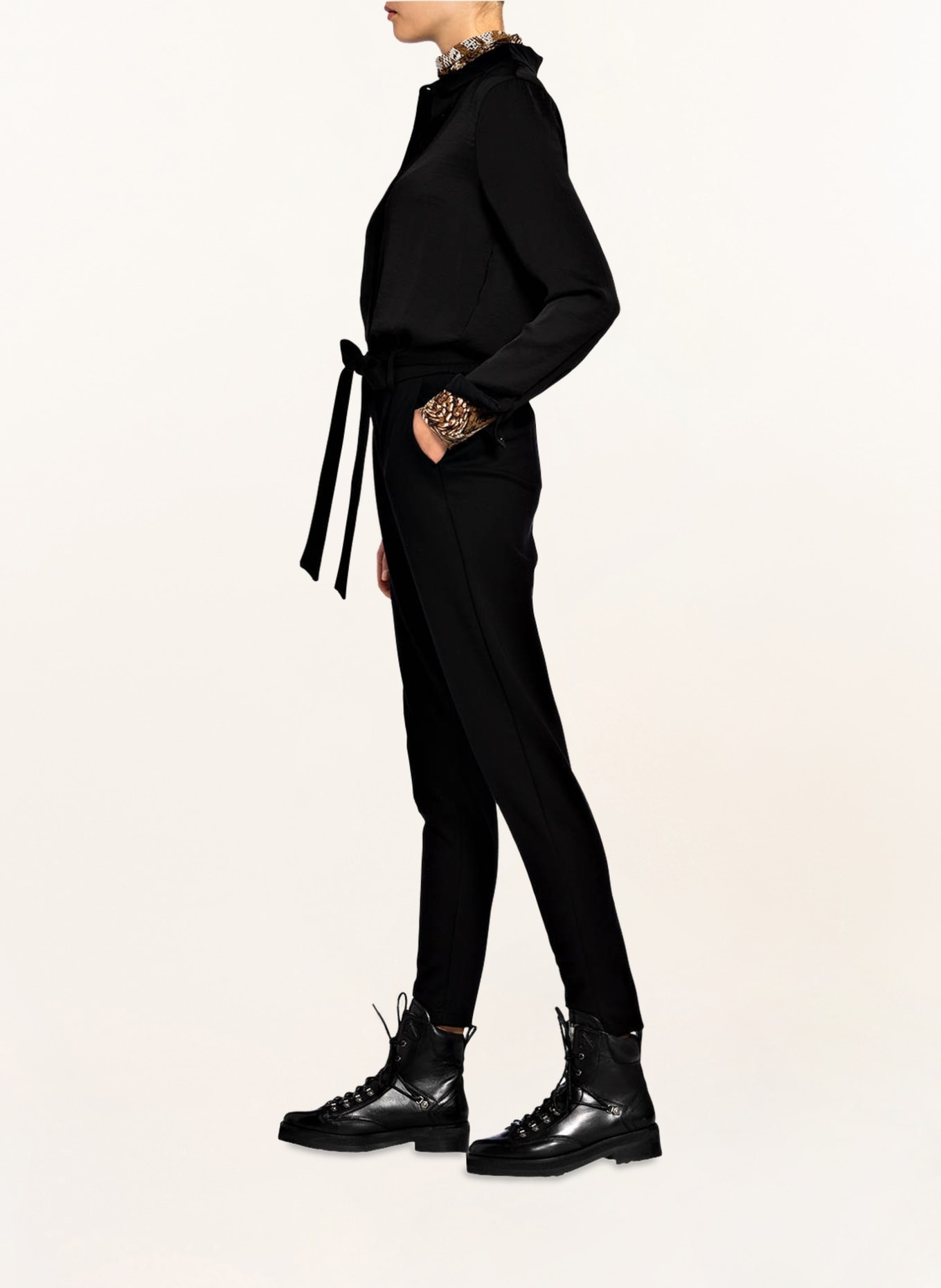 MSCH COPENHAGEN Trousers POPYE, Color: BLACK (Image 4)