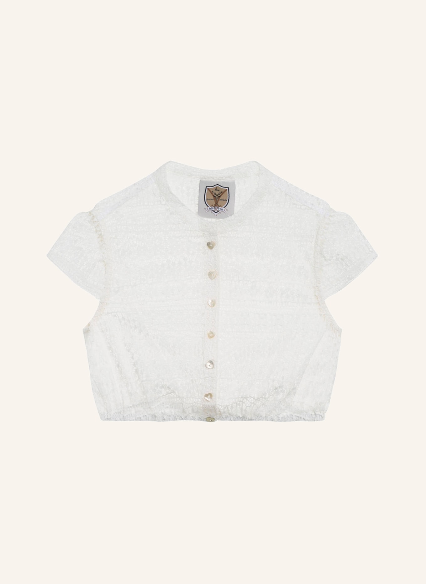 BERWIN & WOLFF Dirndl blouse, Color: WHITE (Image 1)