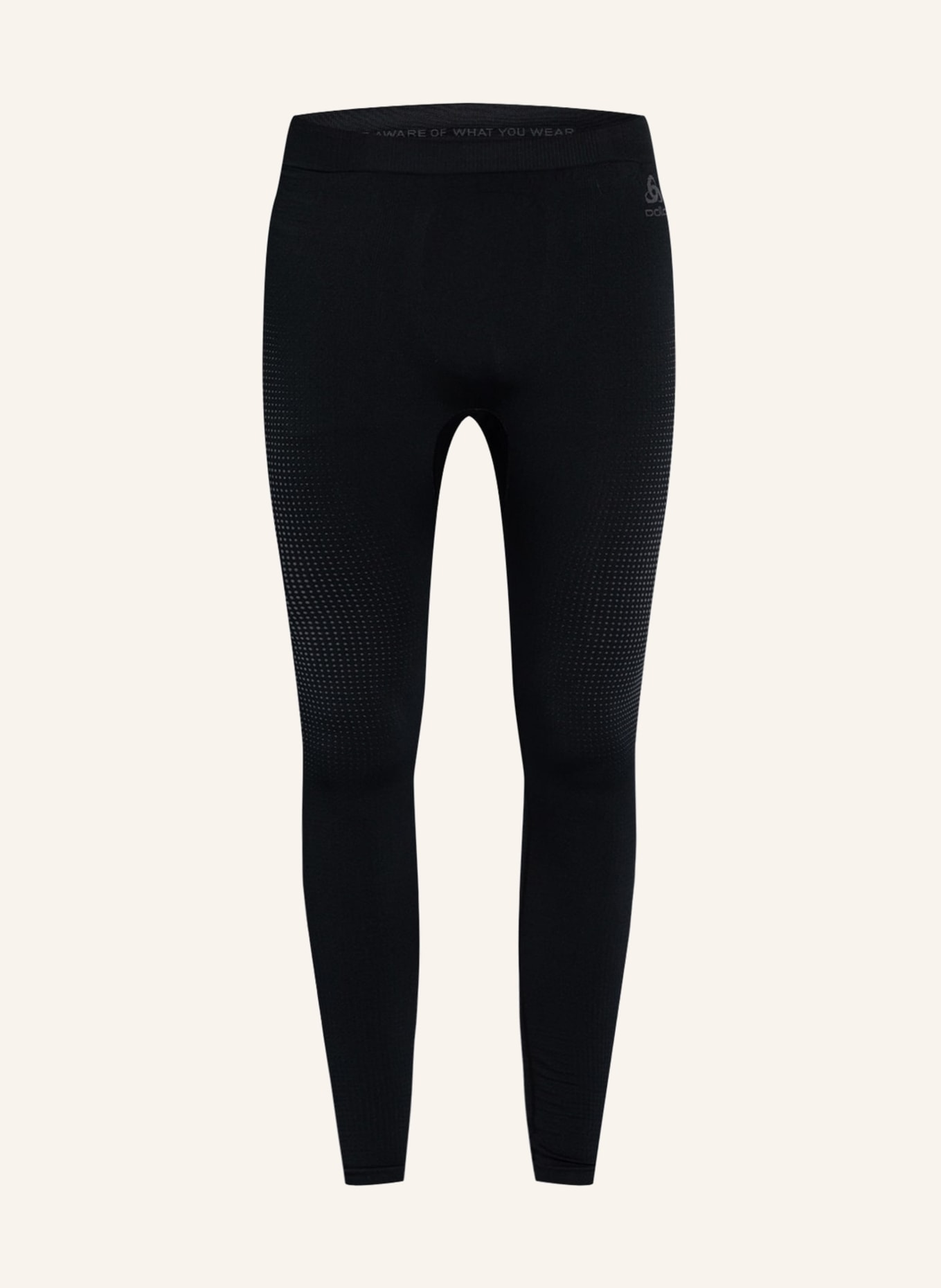 odlo Functional underwear bottoms PERFORMANCE WARM ECO , Color: BLACK/ GRAY (Image 1)