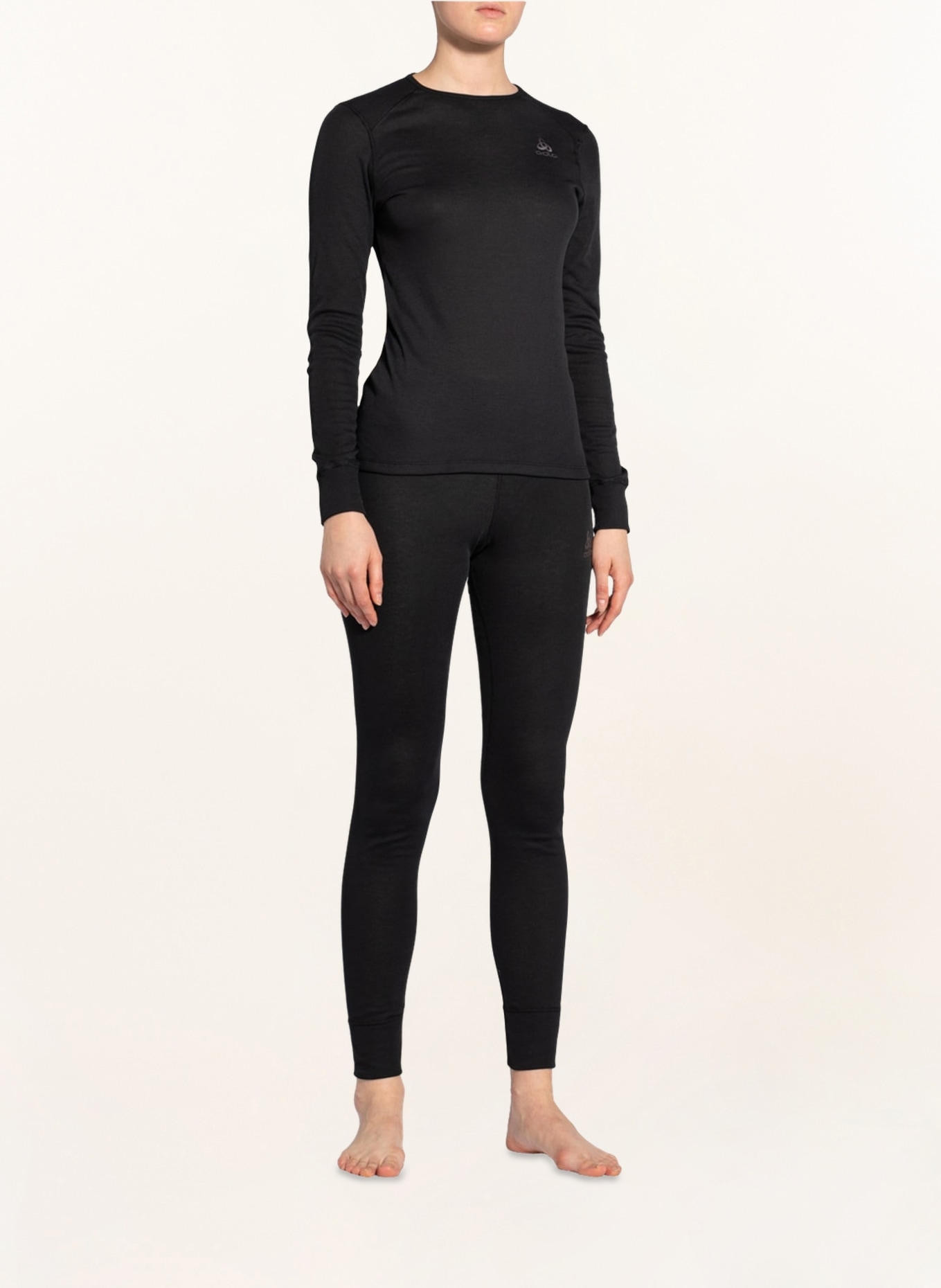 odlo Funktionswäsche-Shirt ACTIVE WARM ECO: SCHWARZ