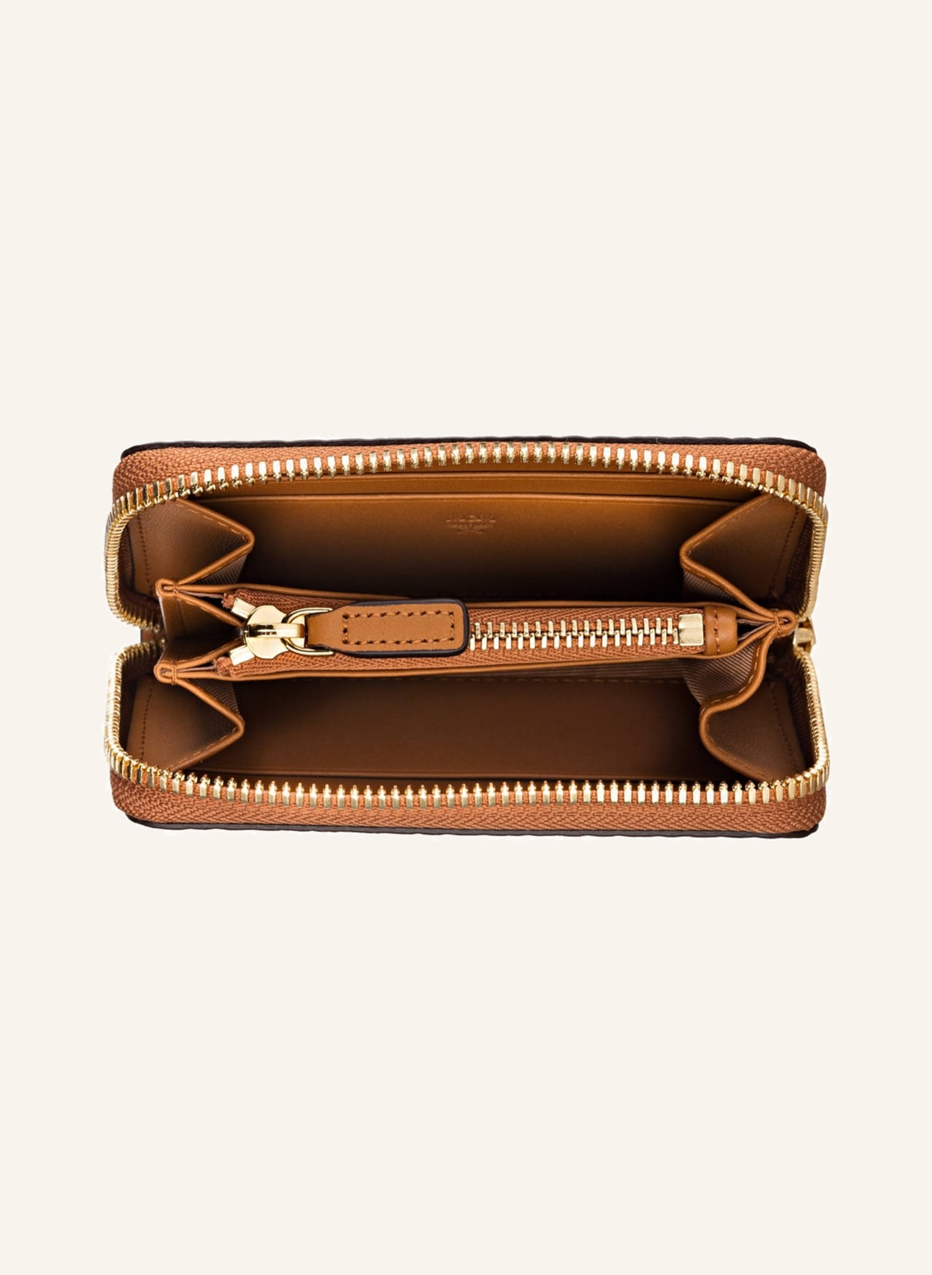 MCM Geldbörse VERITAS: COGNAC