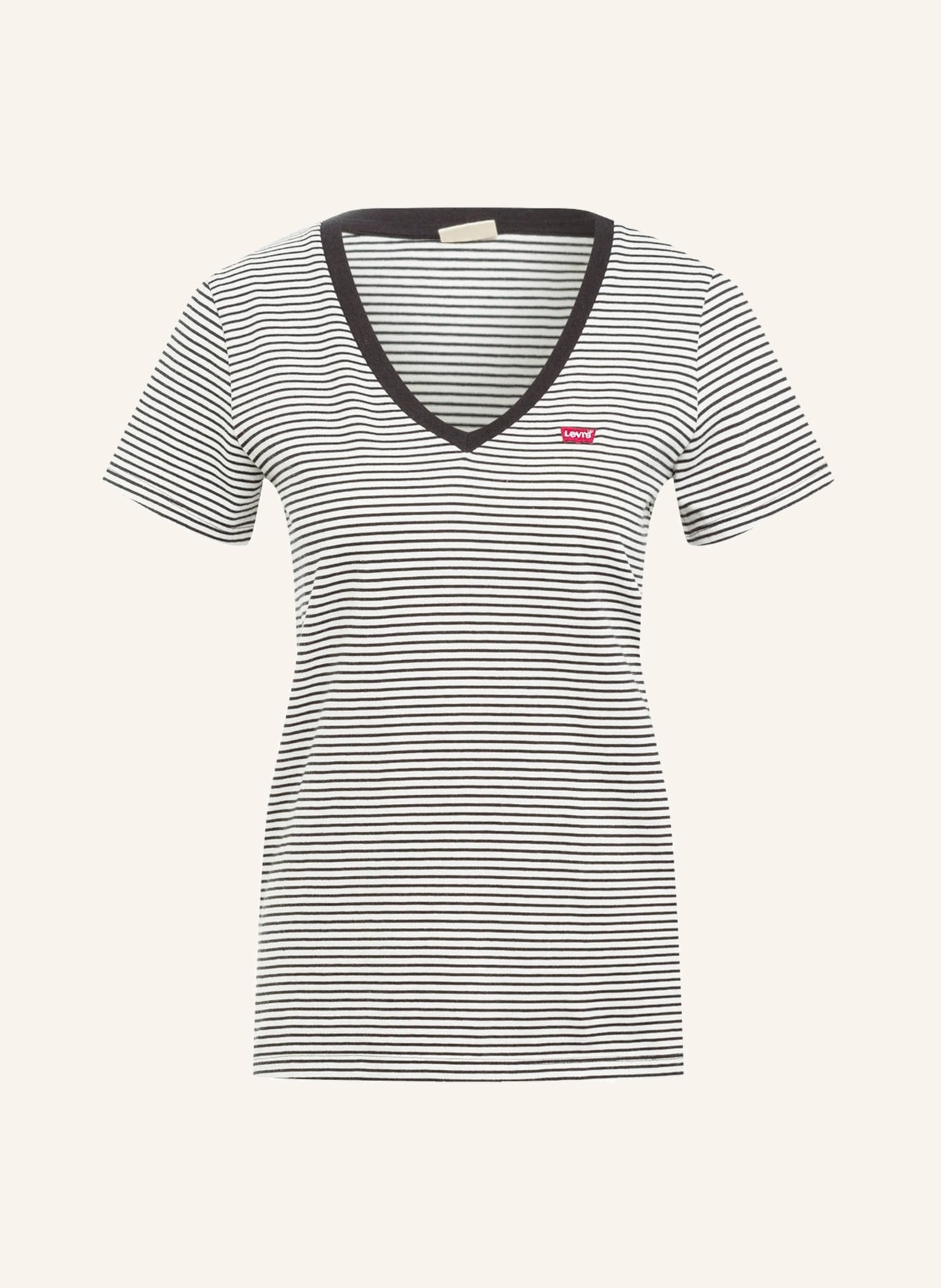 Levi's® T-shirt , Color: WHITE / BLACK STRIPED (Image 1)