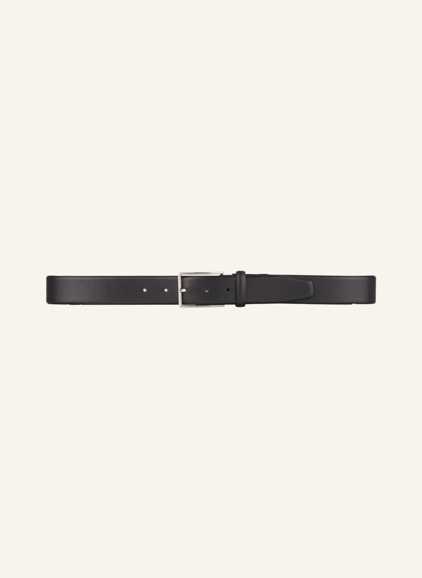 MONTI Leather belt, Color: BLACK (Image 2)