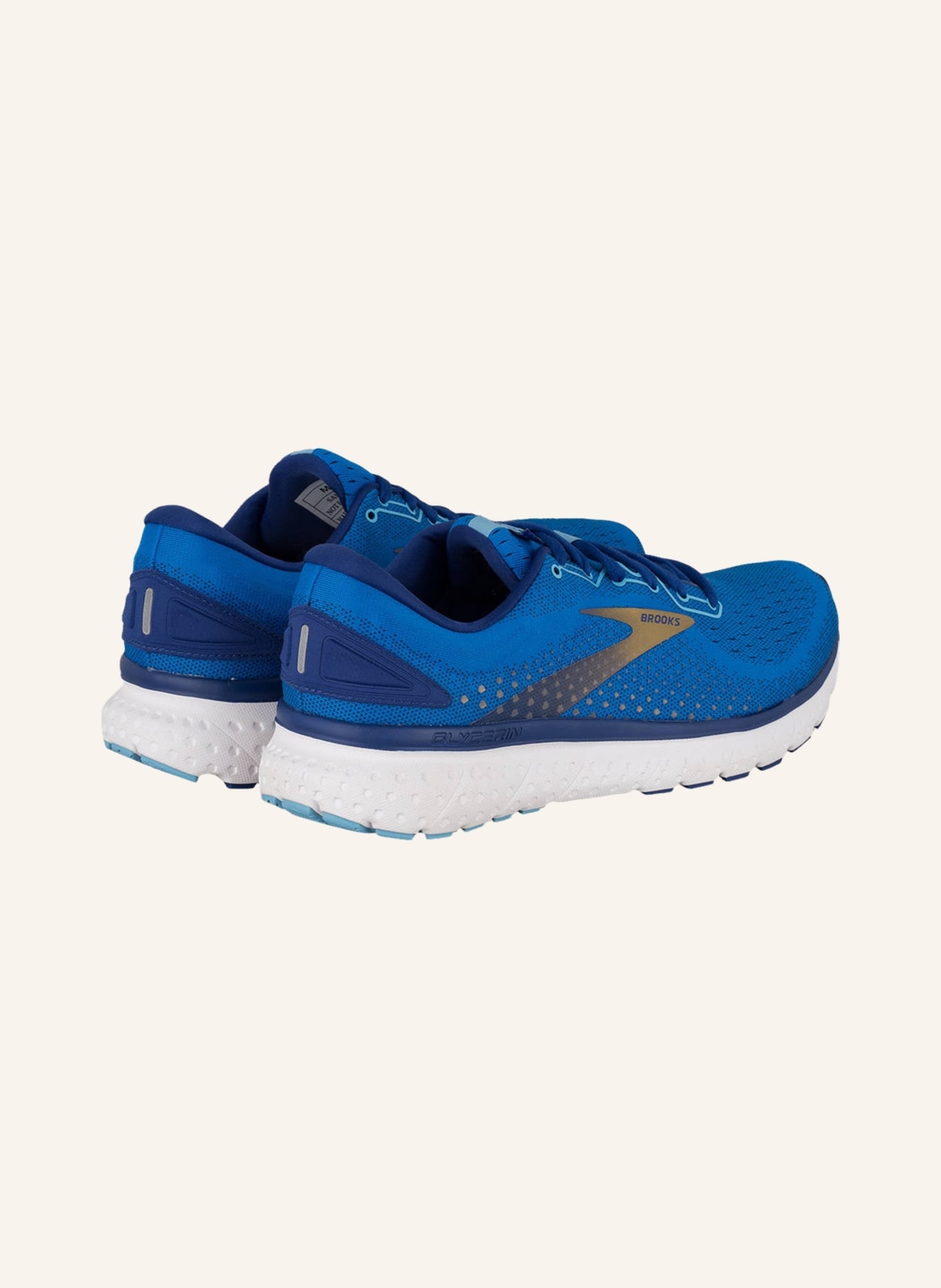 BROOKS Running shoes GLYCERIN 18, Color: BLUE (Image 2)